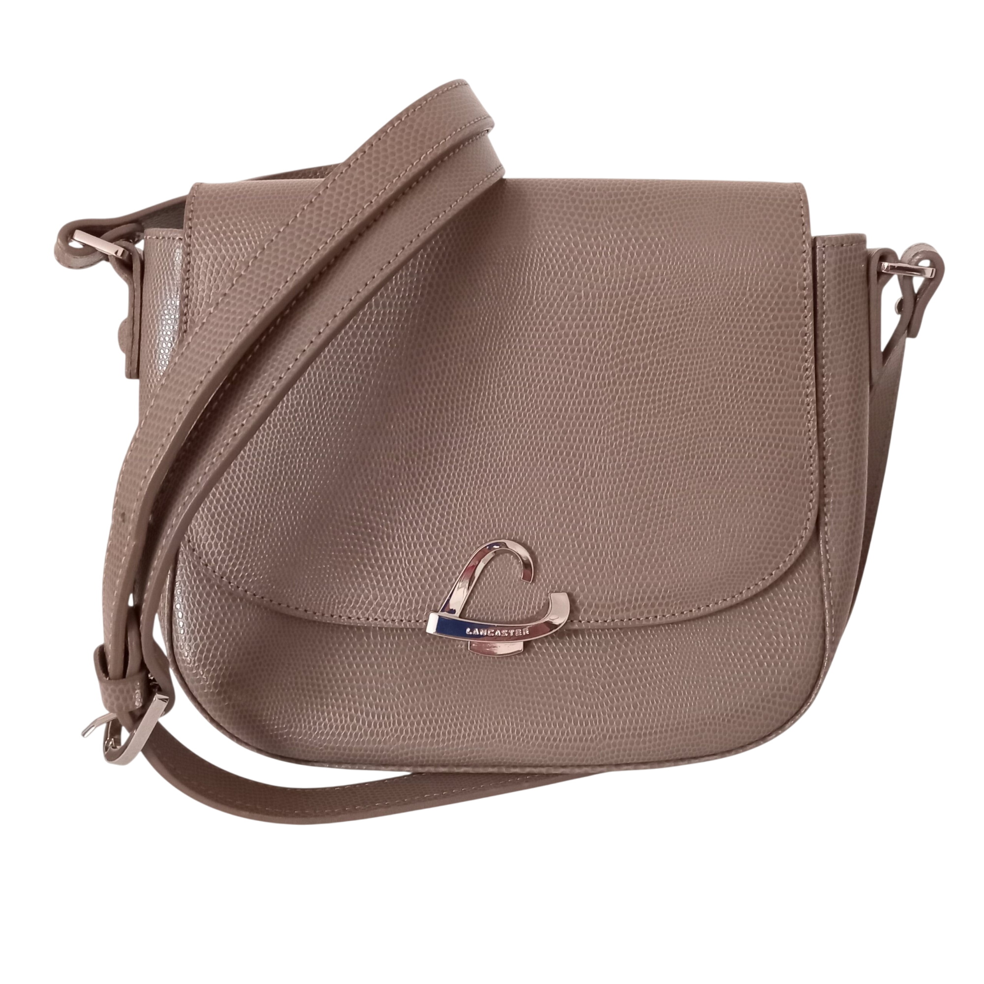 Sac Bandoulière Taupe Lancaster - Photo 0
