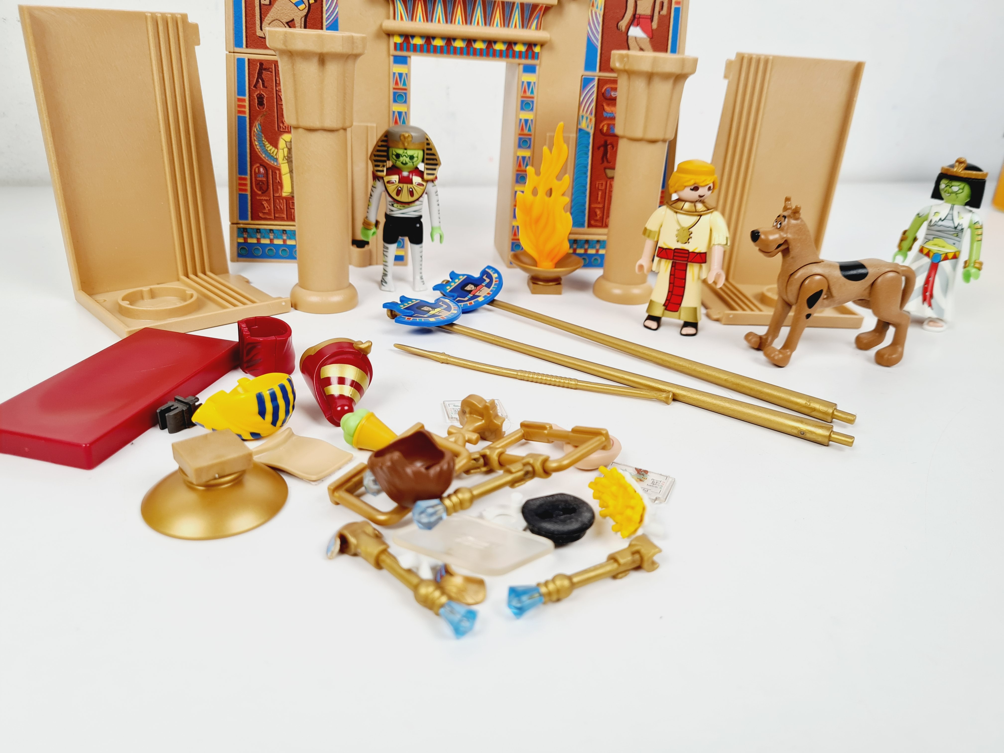 Playmobil - Playmobil 70365 - Scooby-Doo Scoobydoo Histoires en Egypte - 5 ans + Bon état - Vue 4 - 