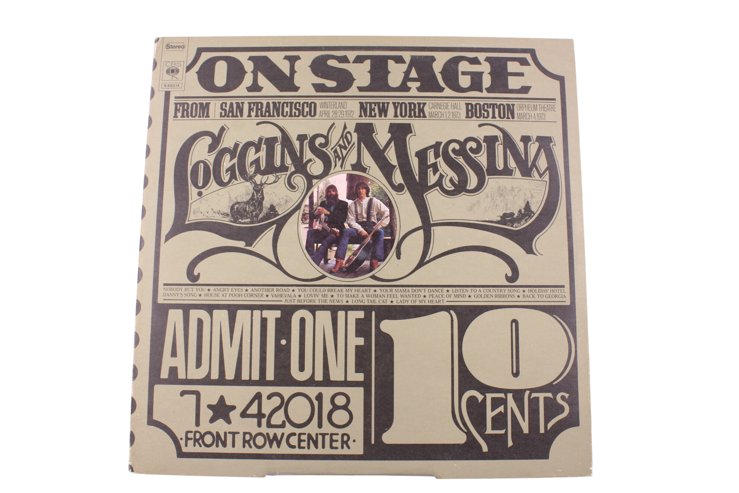 Vinyle 33T Loggins And Messina ‎/ On Stage - CBS 1974 Bon état -  reconditionné disponible sur Label Emmaüs