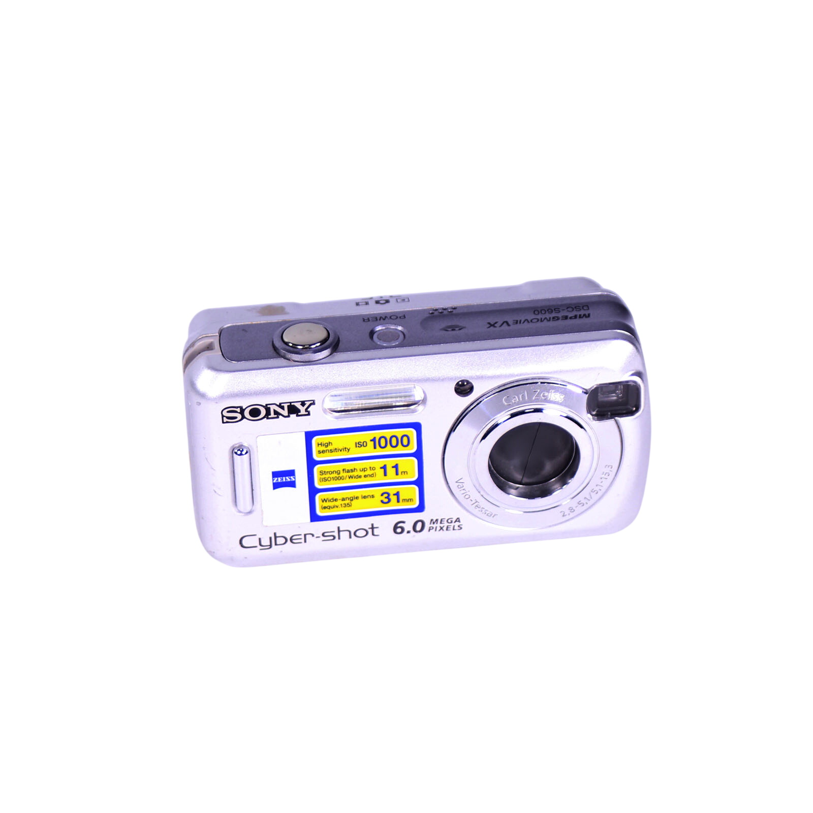 Appareil photo Sony Cyber-shot DSC-S600 - Photo 0