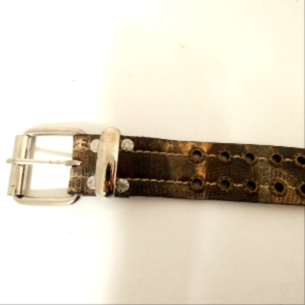 Voir photo 4 de Ceinture Fausto Colato Iguana 104 cm Ceinture Fausto Colato Iguana 104 cm - Vue 4 -