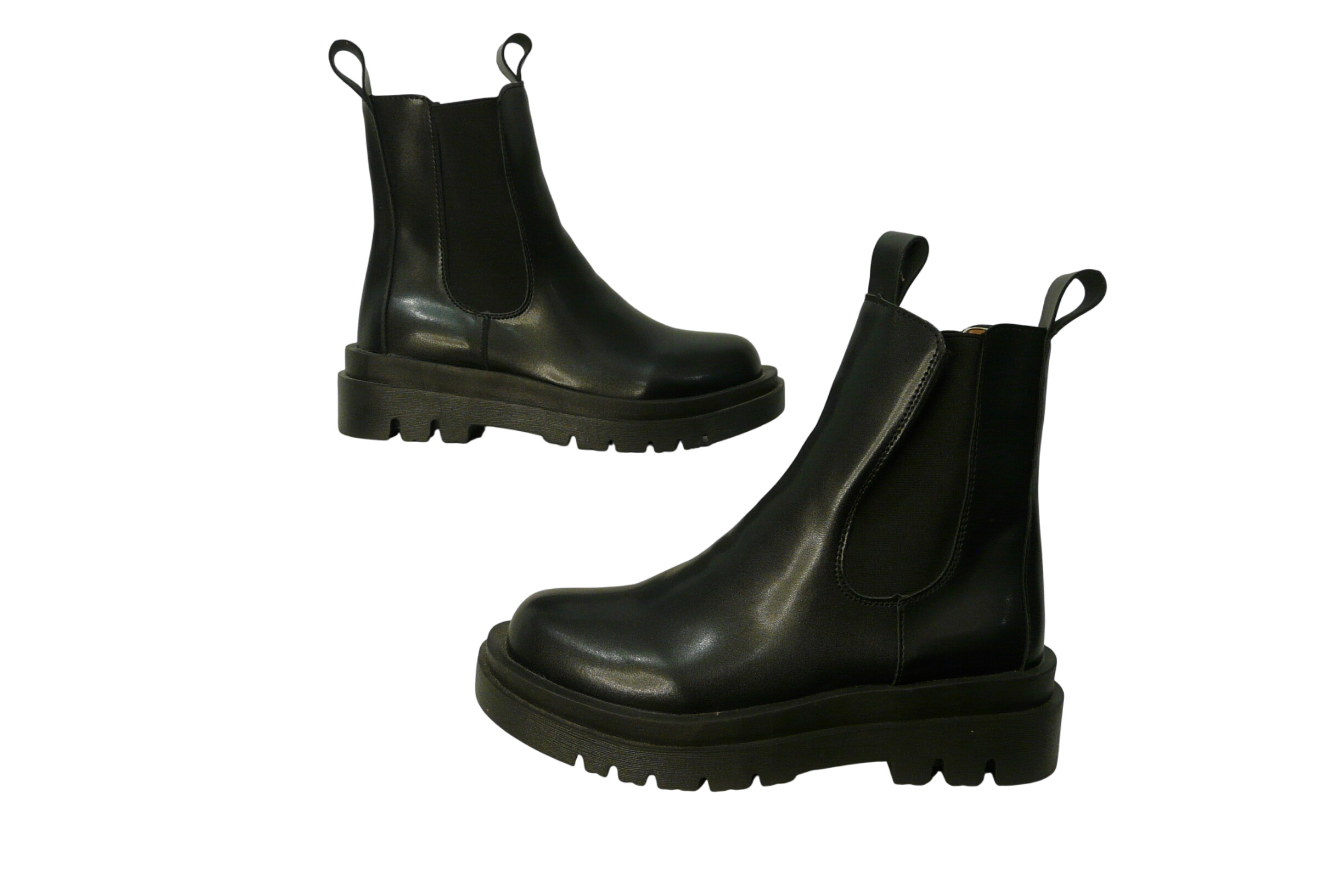 C76 - Bottines en simili - Sans Marque - Pointure 39 - Photo 0