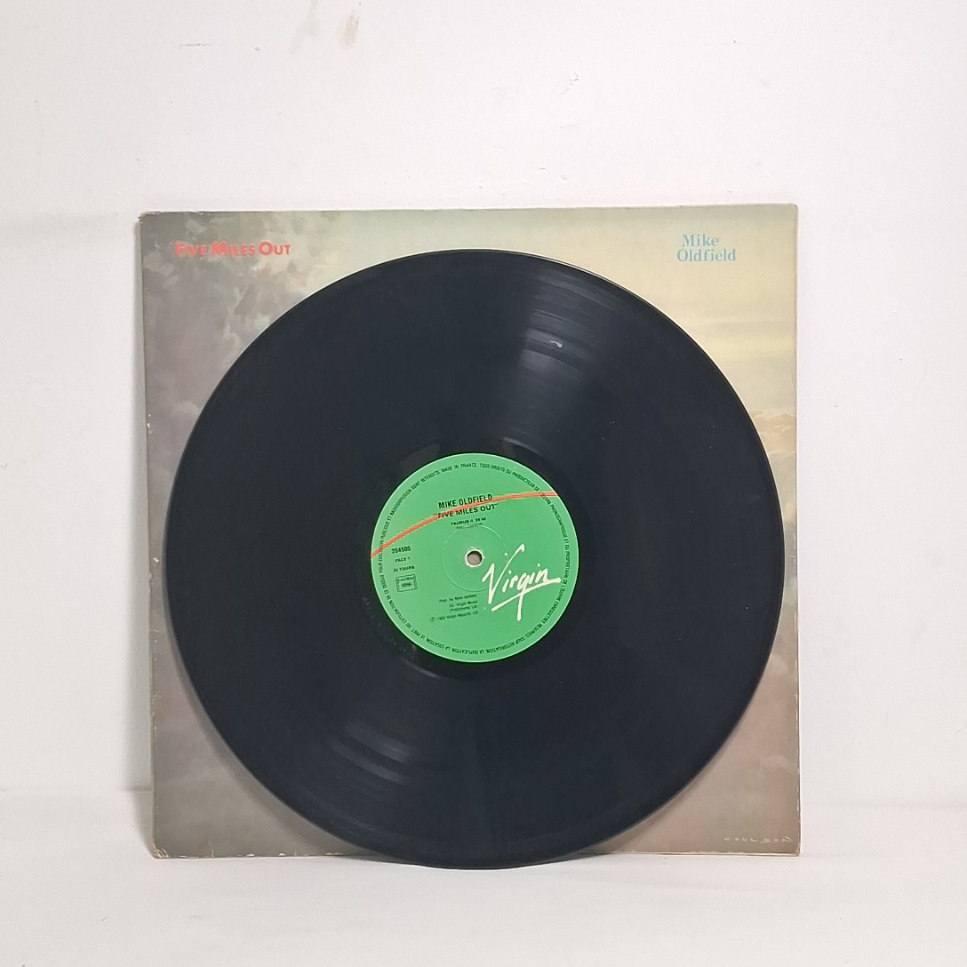 Album Mike Oldfield " five miles out " en vinyle 33t État correct - Vue 2 - 