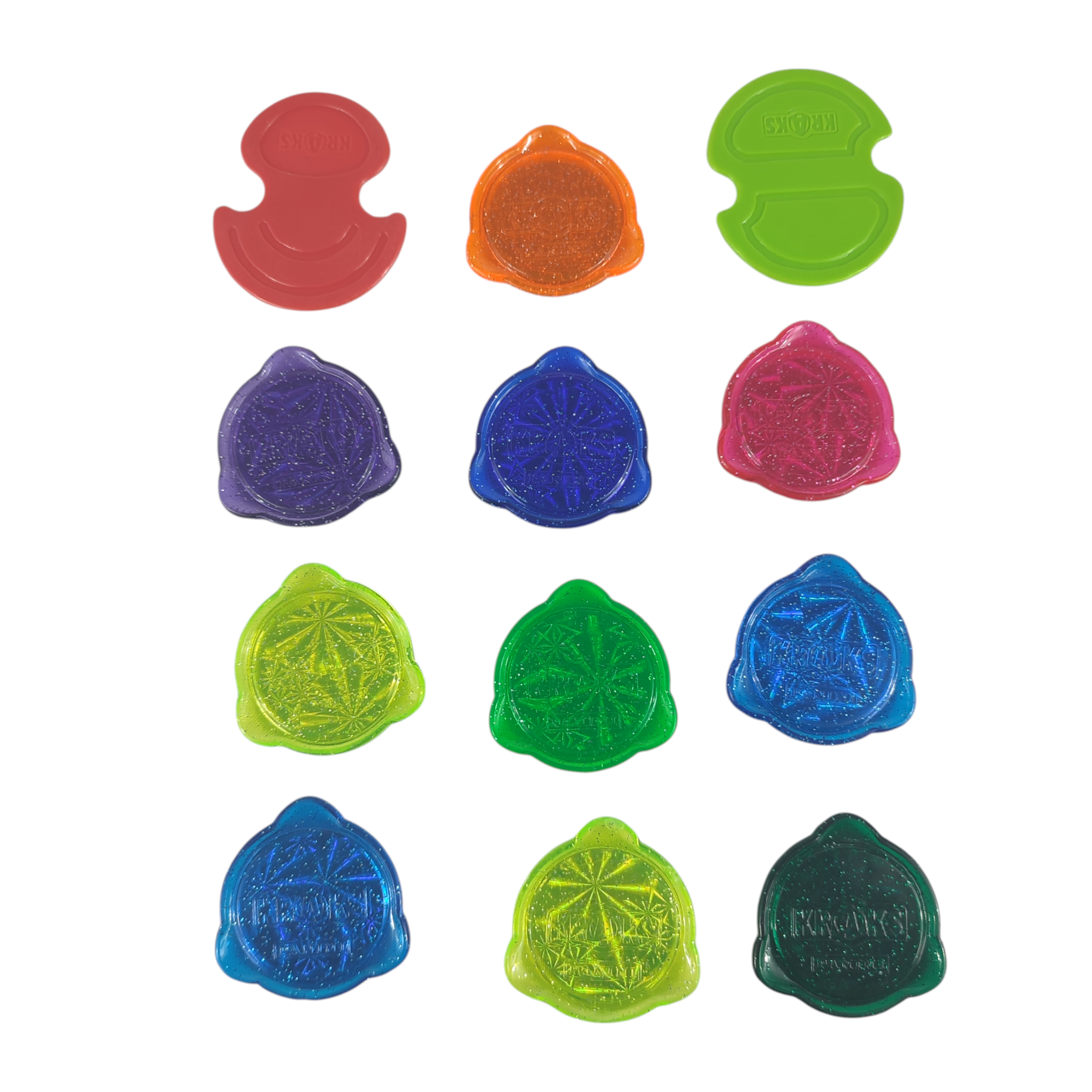Lot 10 Kraks Pokémon + 2 lanceurs  - Vue 2 - 