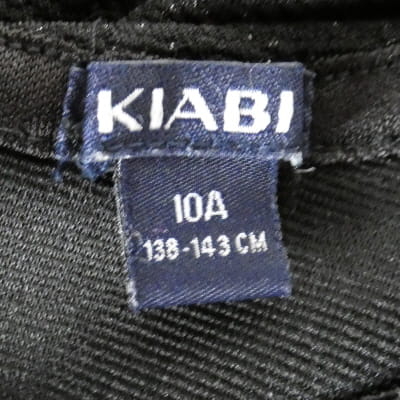 Robe noire avec fibre métallique - fille - Kiabi - taille 10 ans - Photo 3
