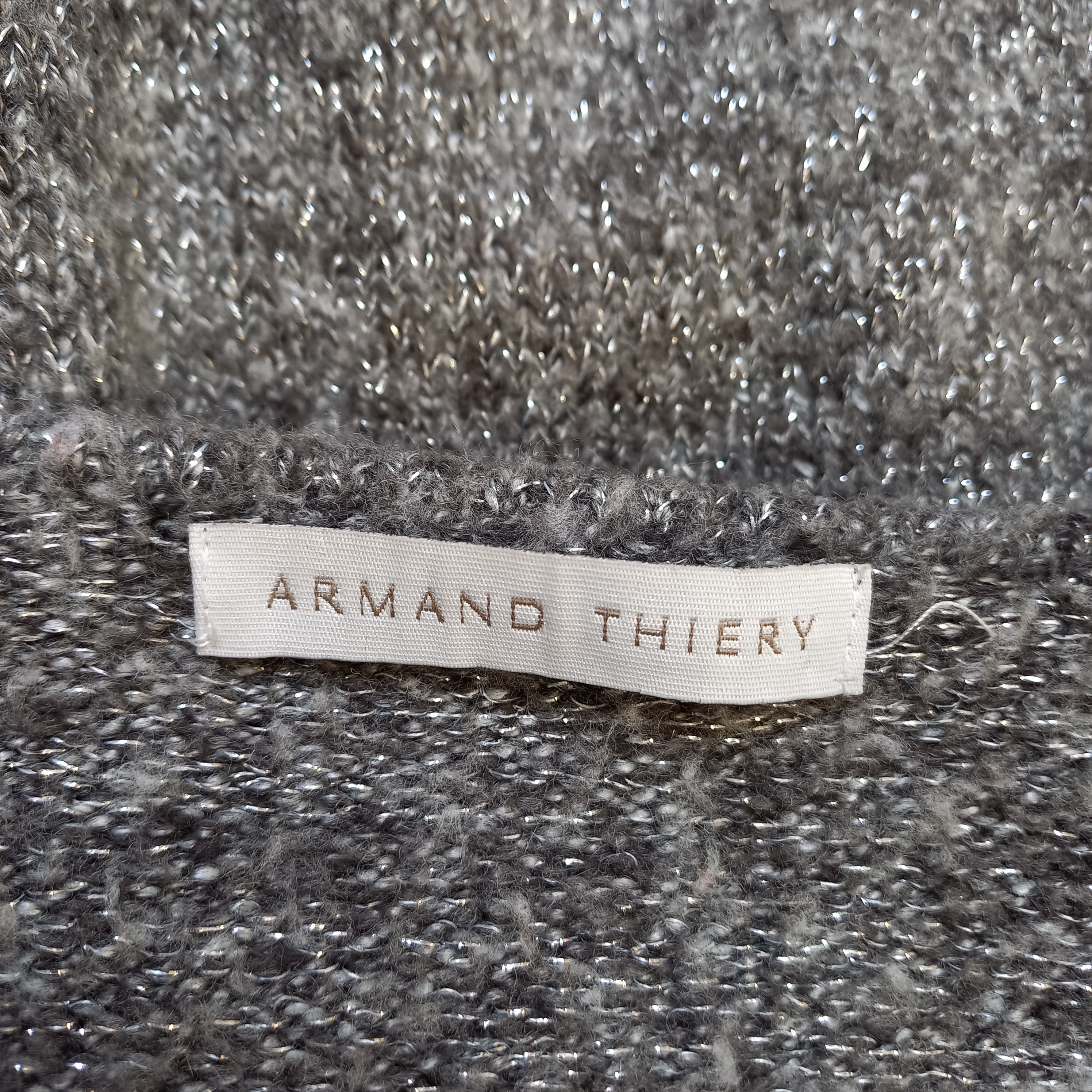 Boléro gris chiné pailletté T2 