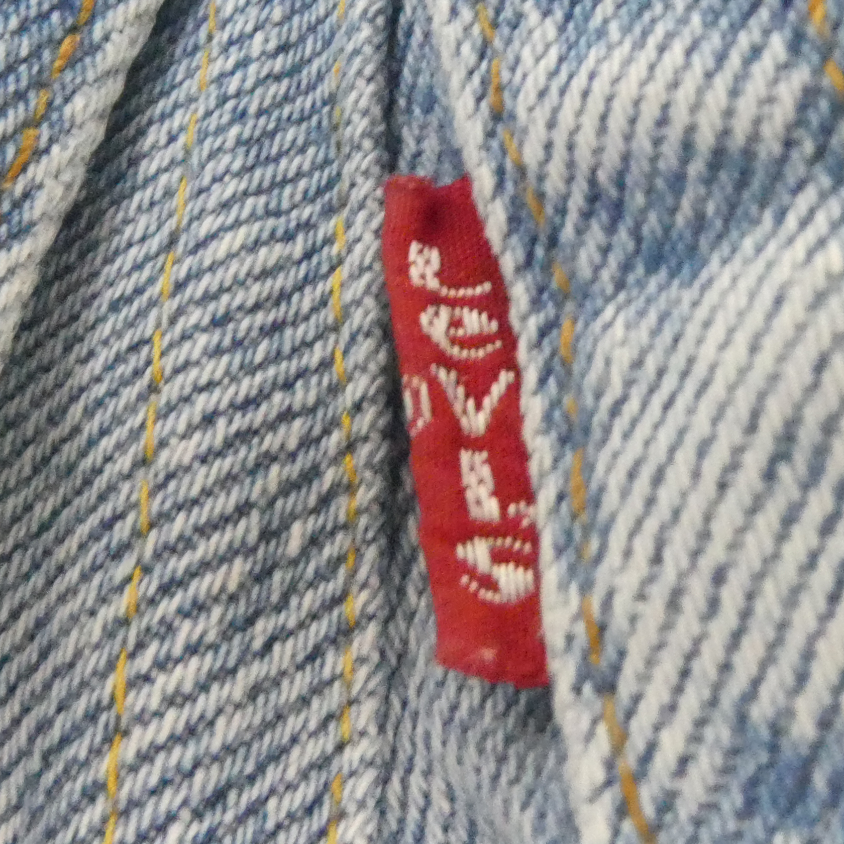 Levi's Mini-jupe jean délavée - Taille 36 - Photo 3