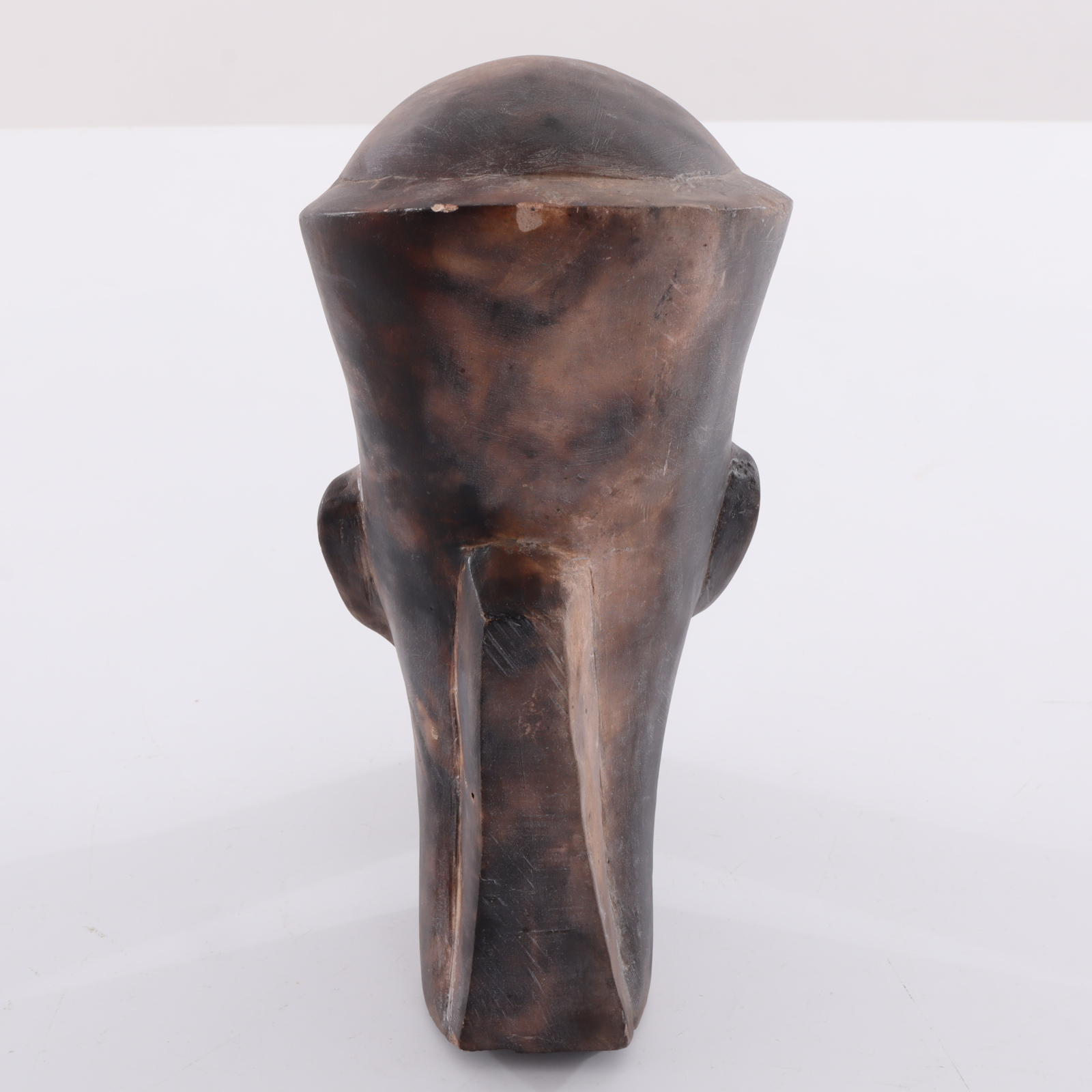 Sculpture égyptienne tête du Pharaon Ramsès II État correct - Vue 3 - 