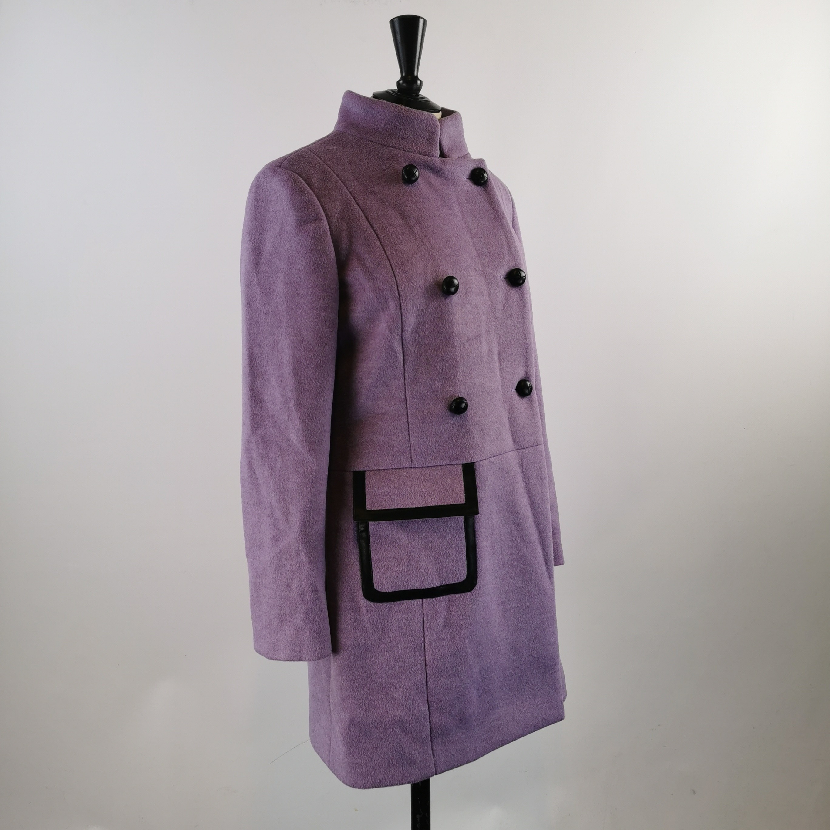 Manteau - Taille S (estimée) - Violet  - Vue 3 - 