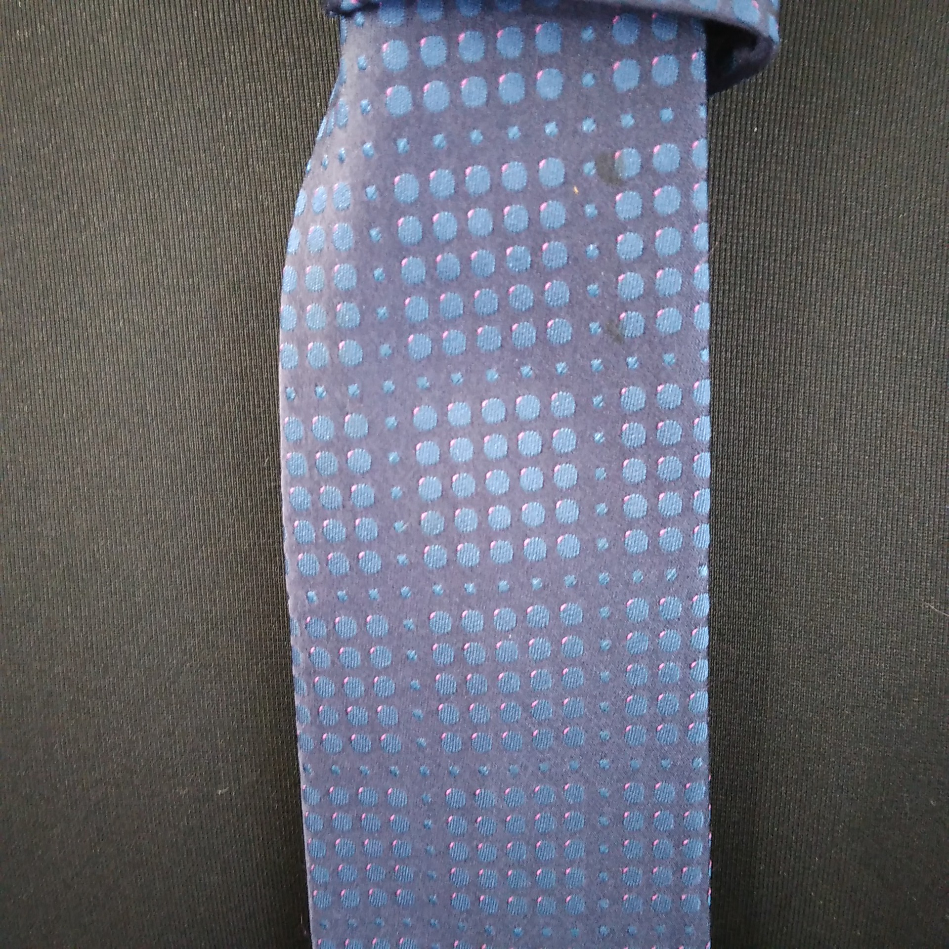 Cravate bleue Kenzo Très bon état - Vue 2 - 