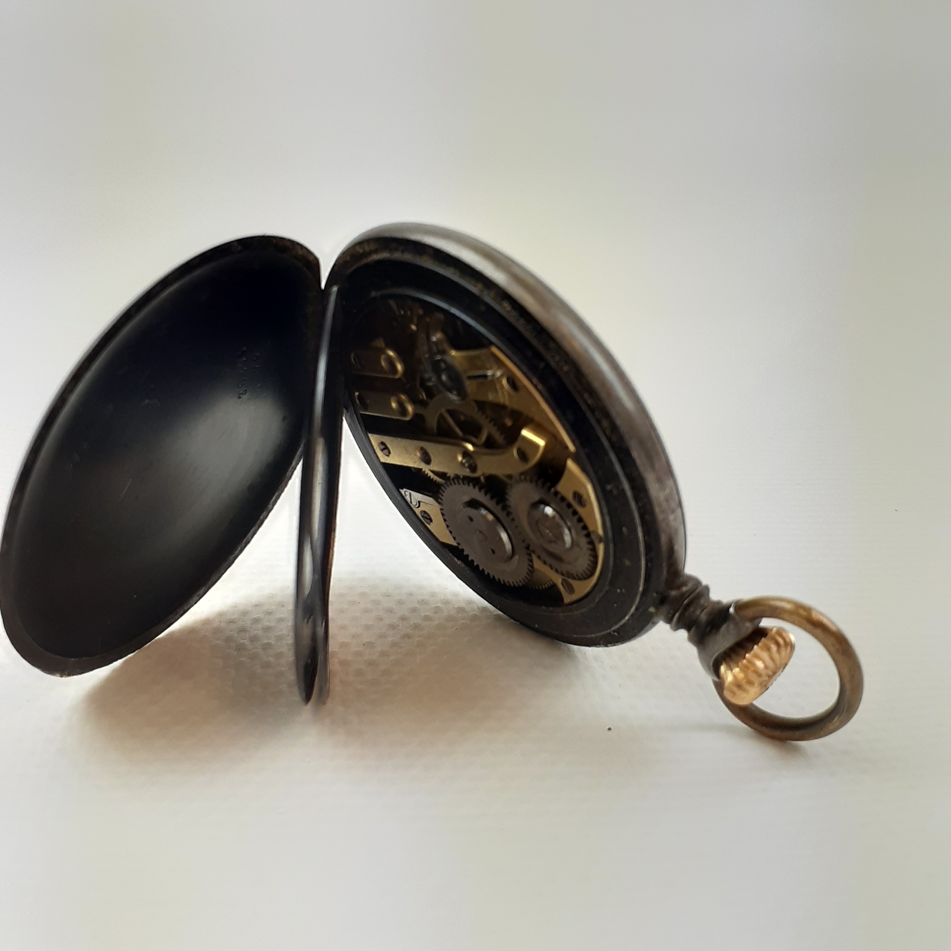 Montre de poche Gousset Besançon N° 35304 Bon état - Vue 2 - 