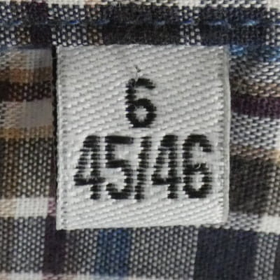 Chemise à carreaux multicolores - Homme - Taille 45/46 - Photo 4