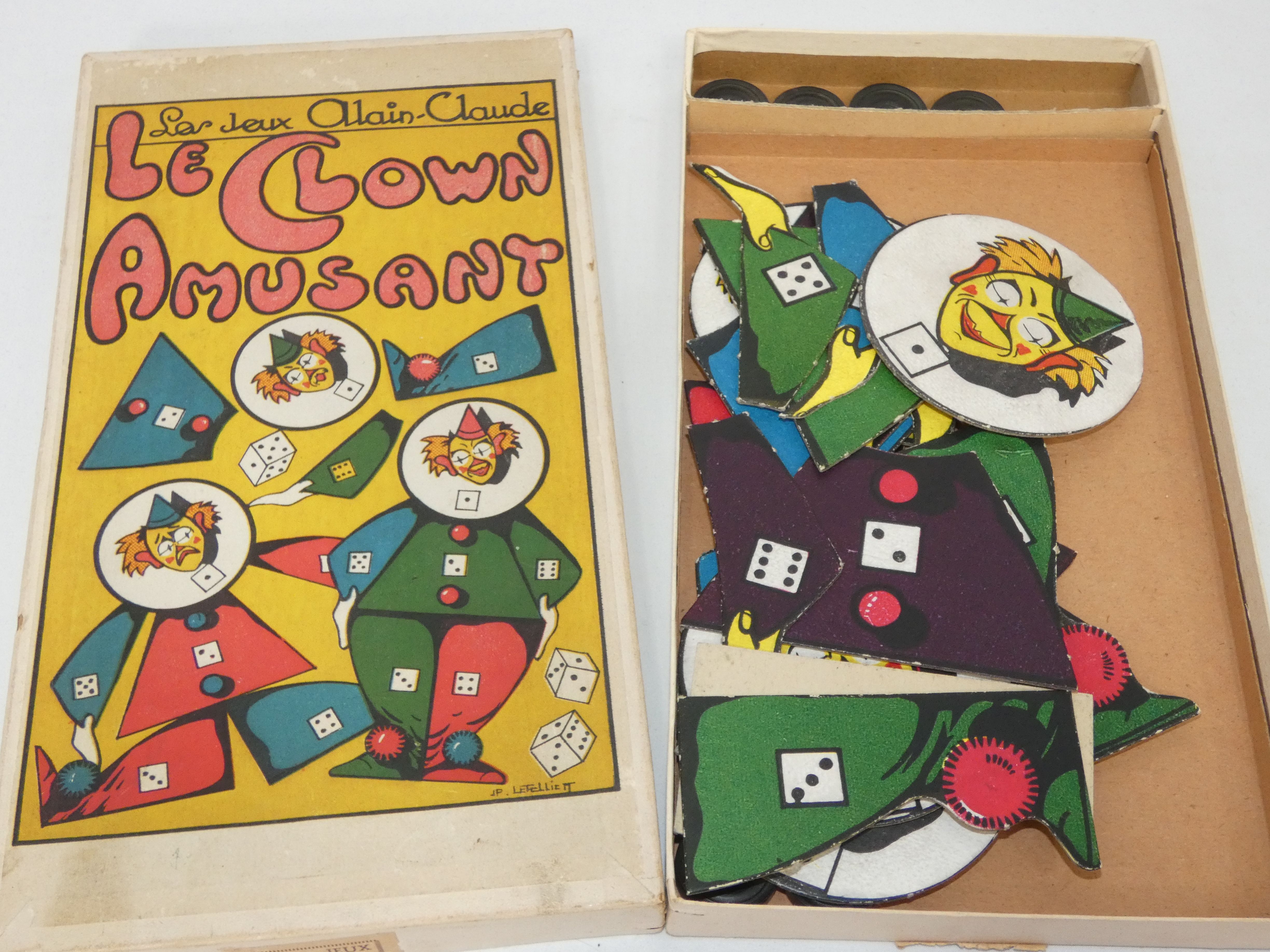 Jeu ancien "Le Clown Amusant" chez Les jeux Alain-Claude Bon état - Vue 4 - 