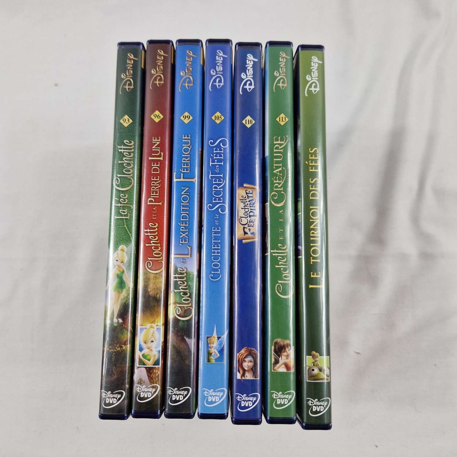 Voir photo 9 de Lot des 7 dvd la petite clochette Disney Lot des 7 dvd la petite clochette Disney Bon état - Vue 9 -