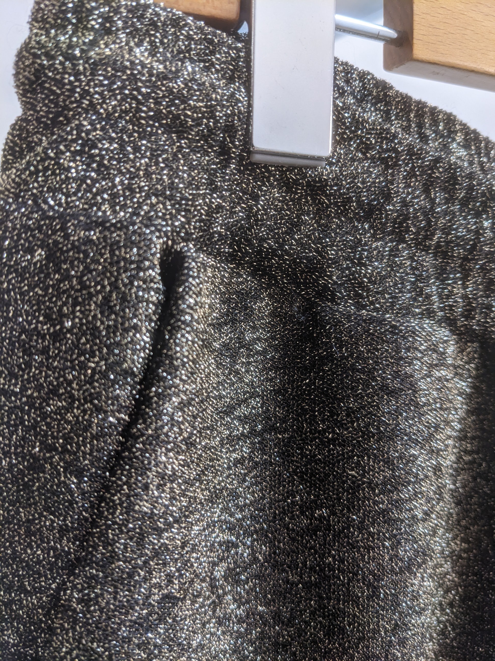 Voir photo 3 de Pantalon à paillettes jambes larges - 52 -54 Pantalon à paillettes jambes larges - 52 -54 Comme neuf - Vue 3 -