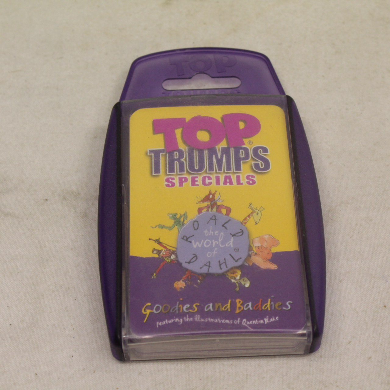 Jeu de carte éducatif Top Trumps specials Roald the world Dahl  État correct -  reconditionné disponible sur Label Emmaüs