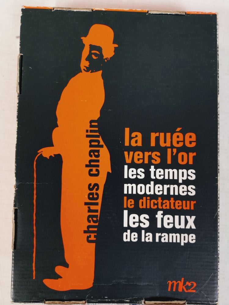 Voir photo 2 de Coffret Charles Chaplin - lot de 8 DVD. MK2 Coffret Charles Chaplin - lot de 8 DVD. MK2 Bon état - Vue 2 -