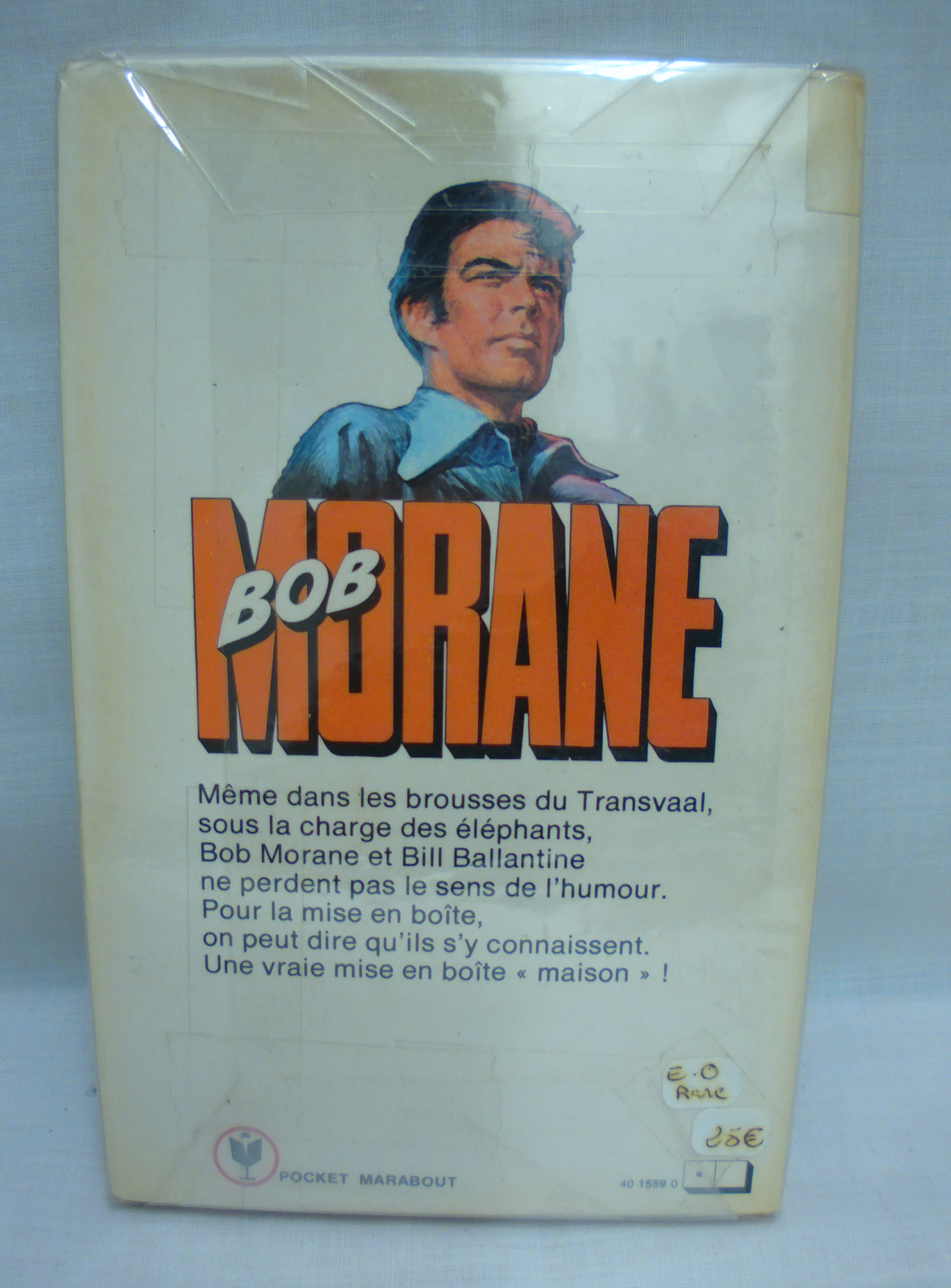 Livre Bob Morane Mise en boite maison de Henri VERNES, 1976, Sous plastique - Photo 2