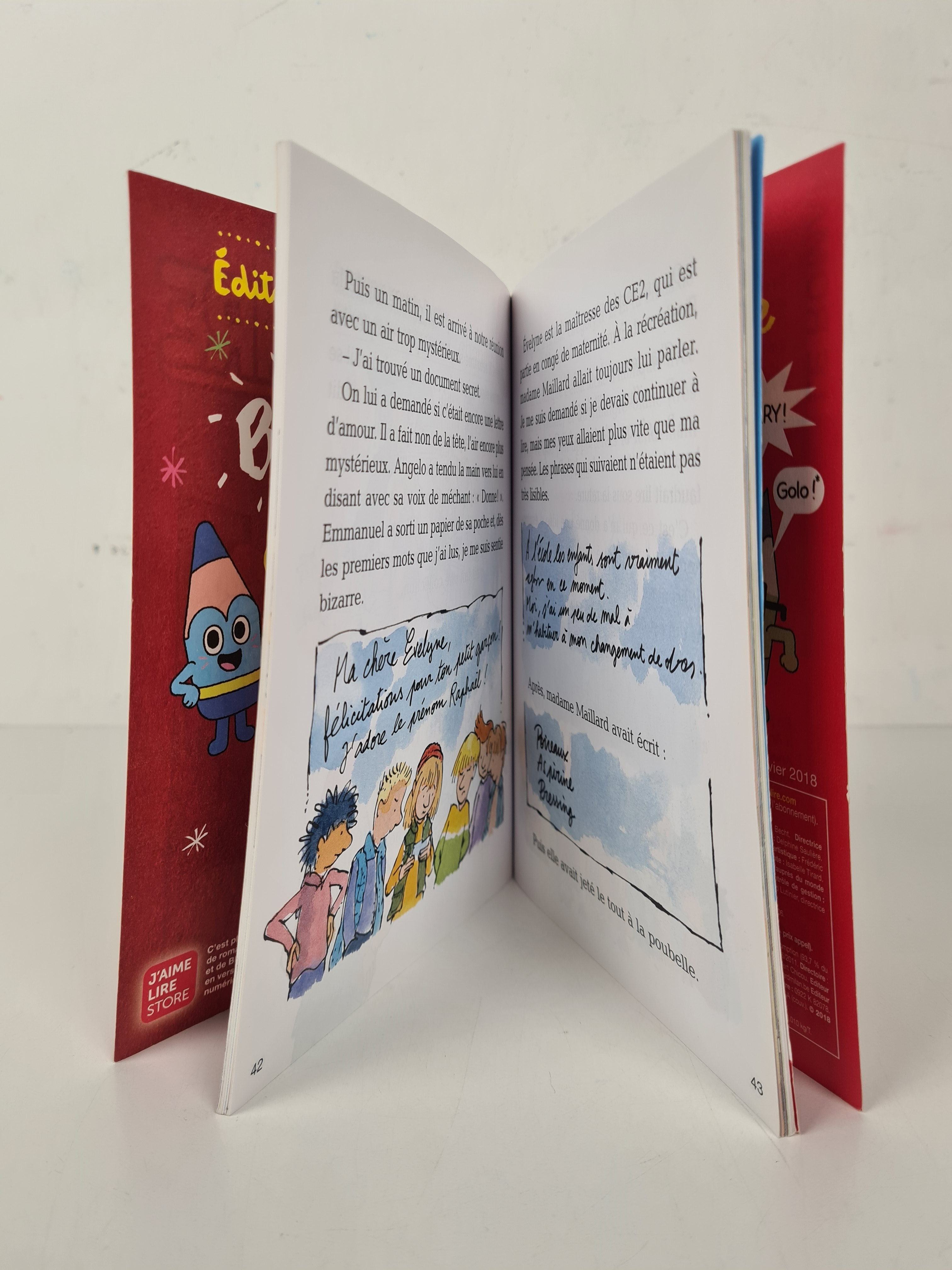 Livre d'enfant - J'aime lire L'espionne à l'école N°492 - bayard - 7/10 ans - Photo 1