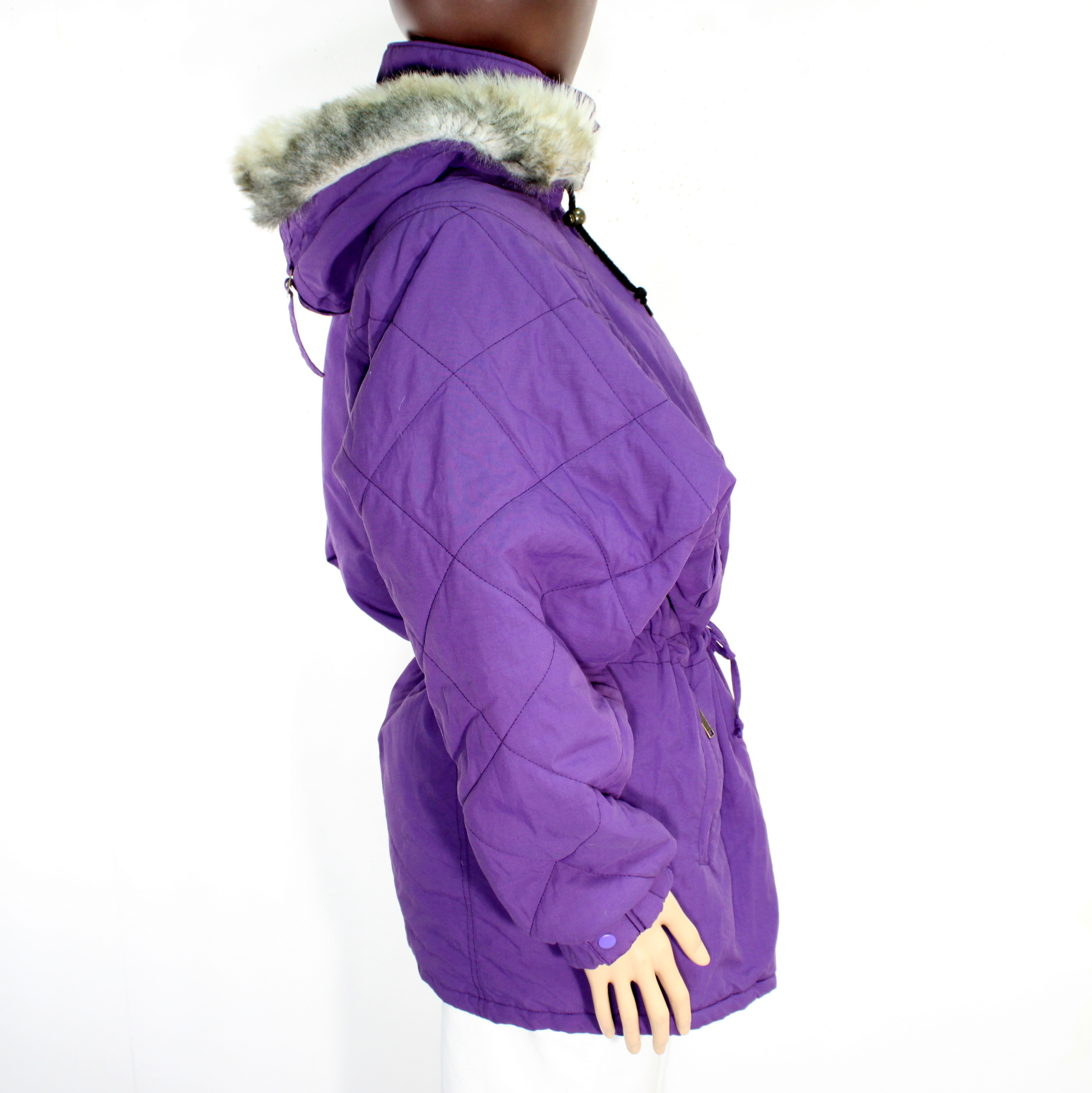 Blouson Femme Violet Vintage EIDER Taille 42 Bon état - Vue 3 - 