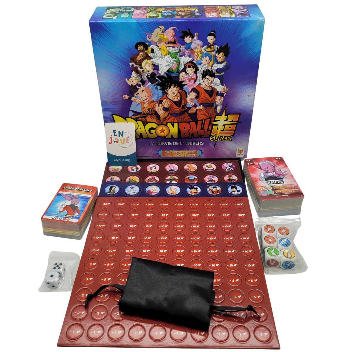 Jeu de société - DragonBall Super - La survie de l'univers -Topi Games - Dès 7 ans. Comme neuf - Vue 2 - 