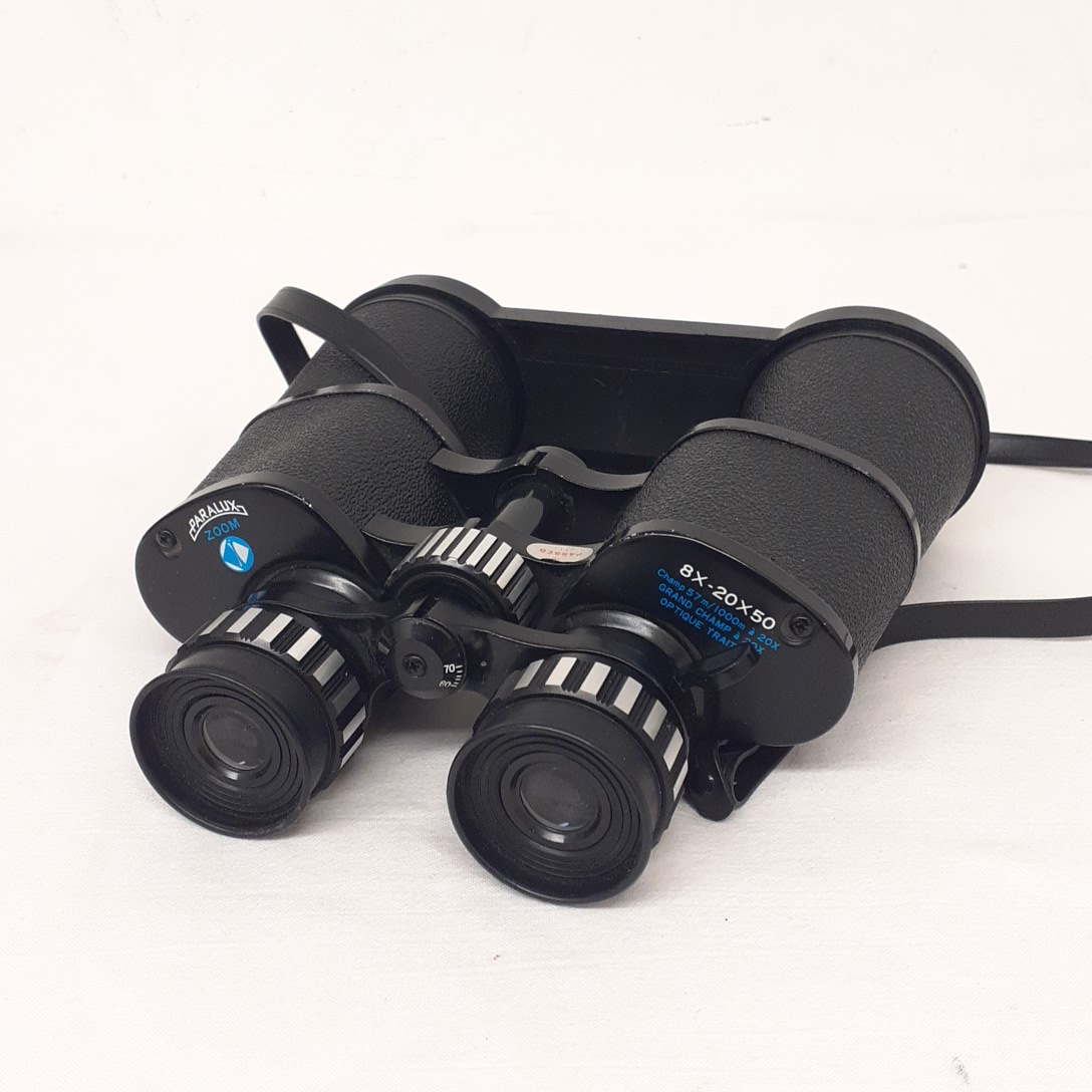 Paire de Jumelles Paralux zoom 8X-20X50 champ 57m/1000m à 20X made in Japan - Très bon état - Photo 5