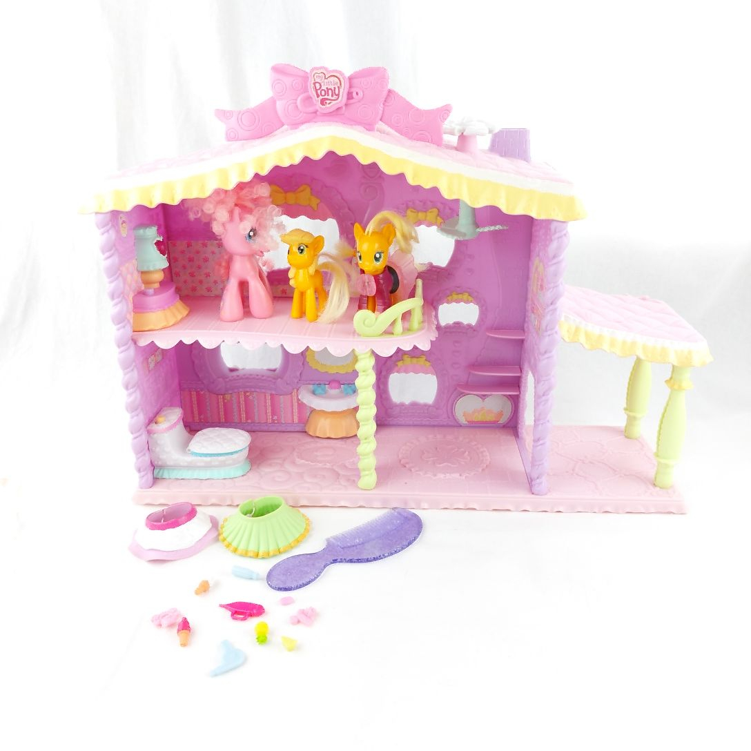 Maison et petits poneys - My Little Pony - Très bon état sur Label Emmaüs