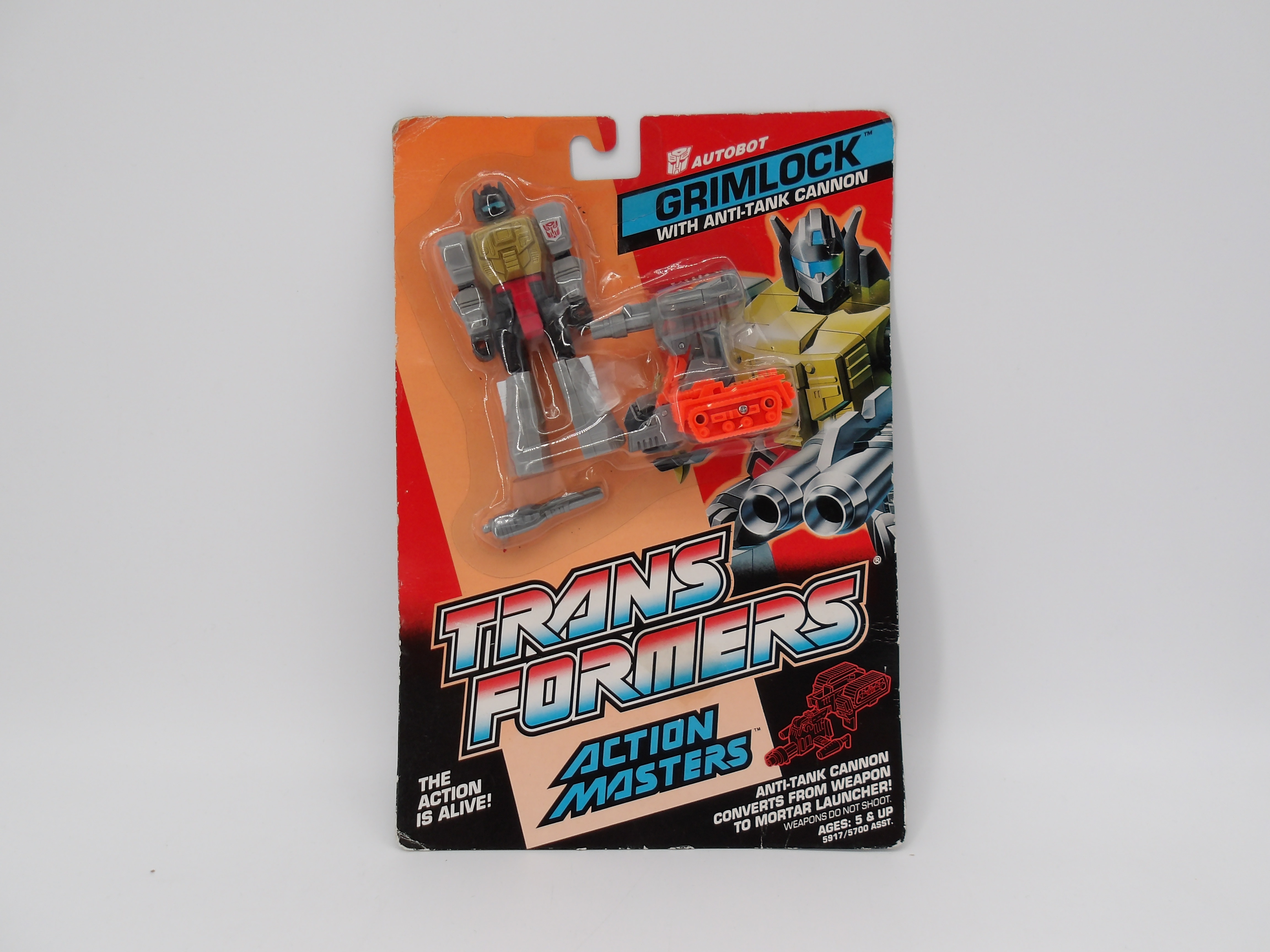 Figurine - Transformers - G1 Action Masters Grimlock  - Vue 2 - 