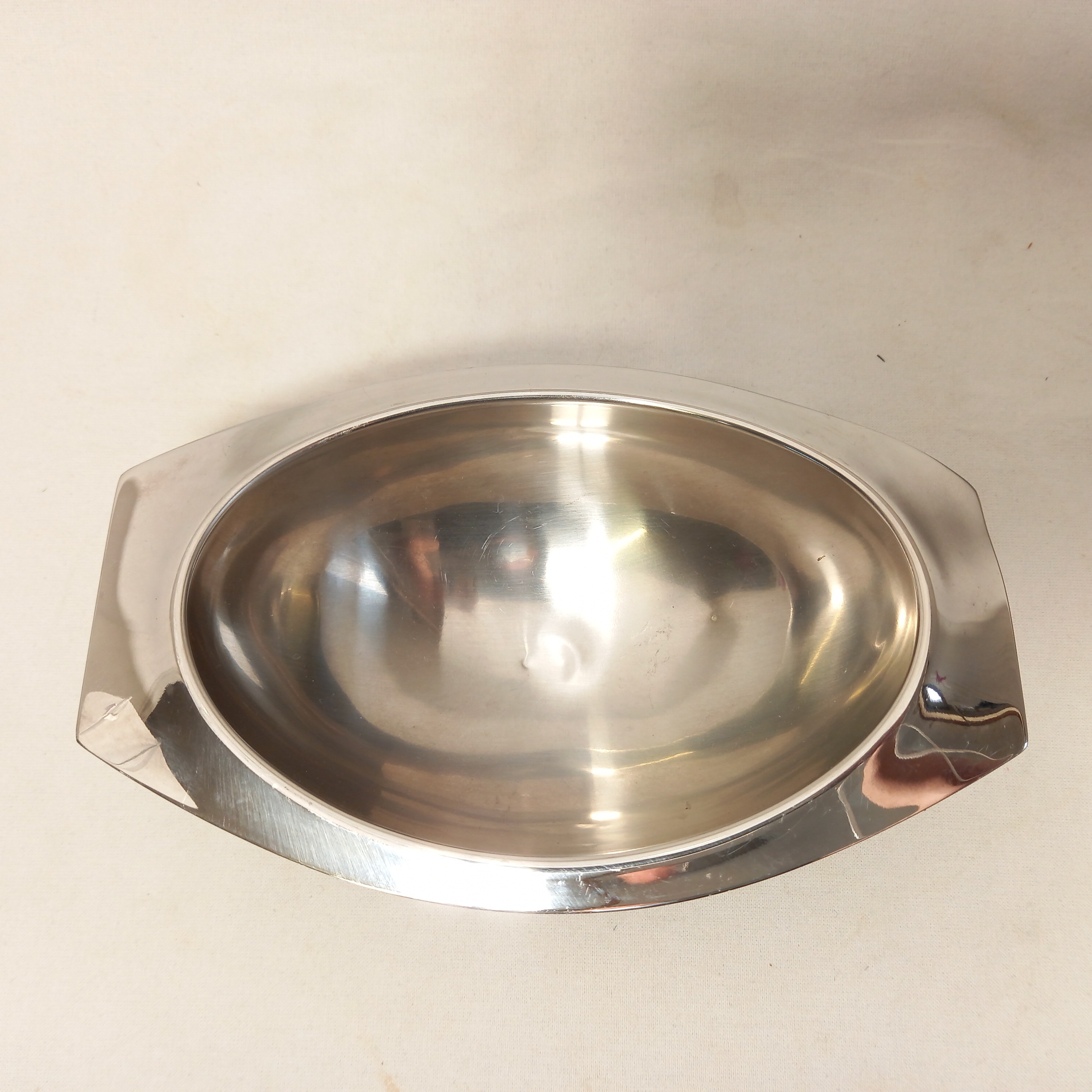 Saucière VINTAGE en inox Très bon état - Vue 3 - 