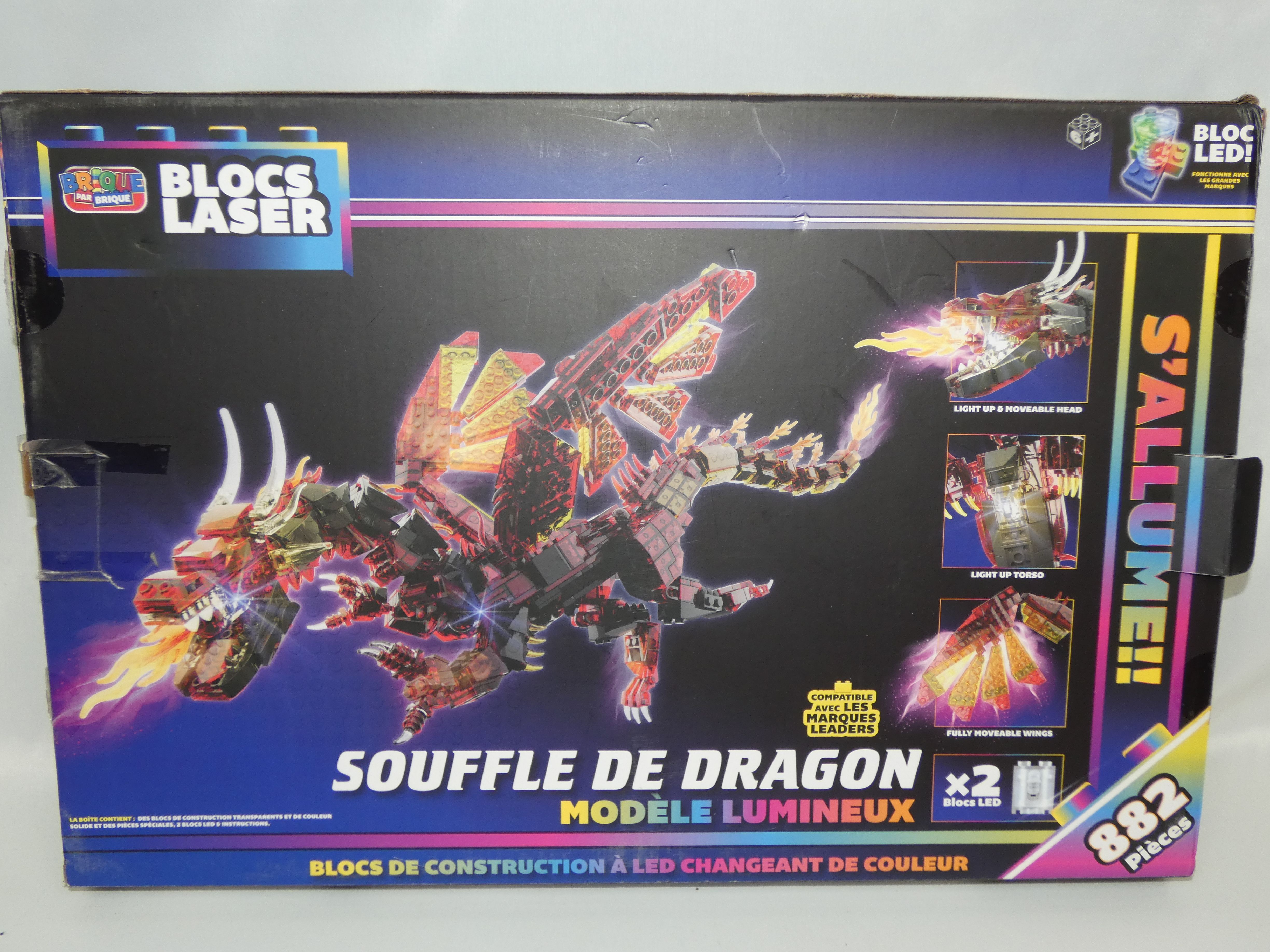 Jeu de construction "Souffle de Dragon" Blocs Laser Très bon état - Vue 2 - 