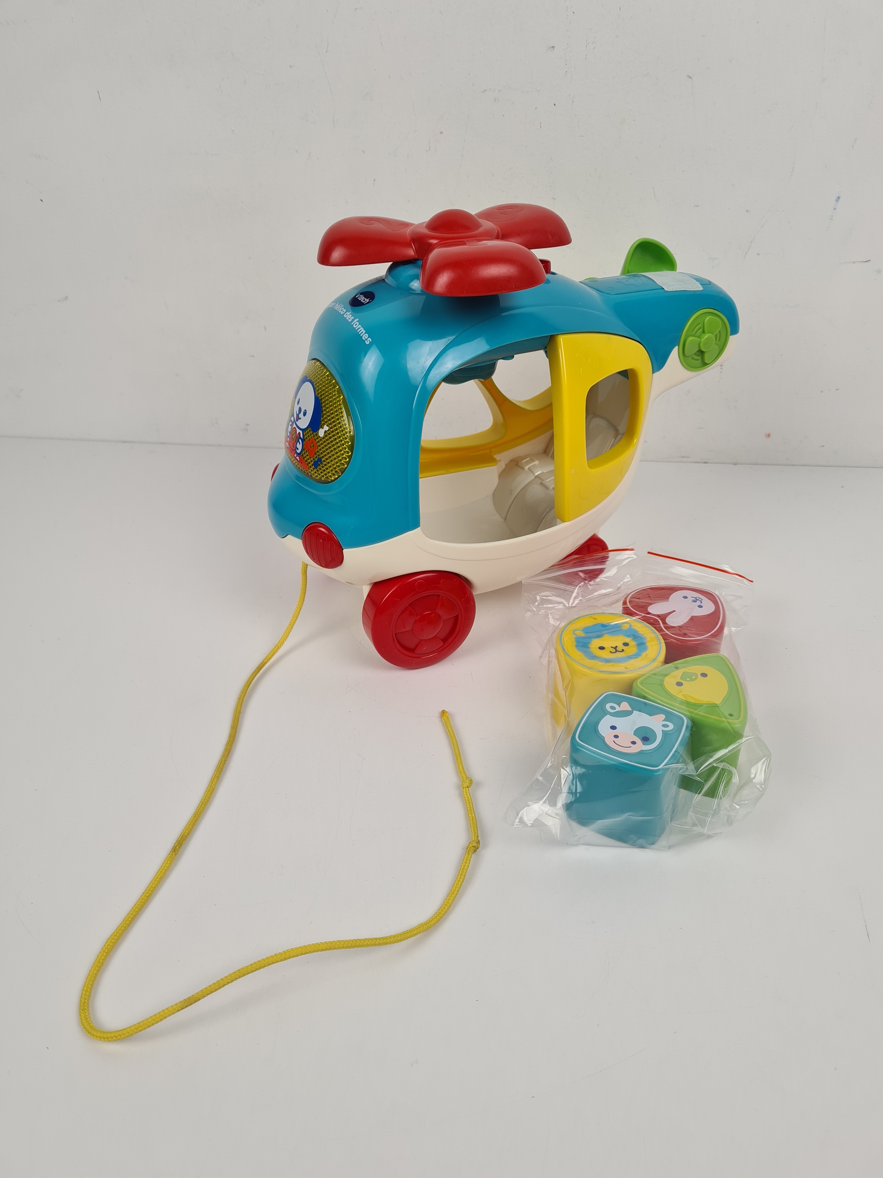 Jouet premier âge - Super Hélicoptère des formes à trier et à empiler - VTech - 12 mois + - Photo 2