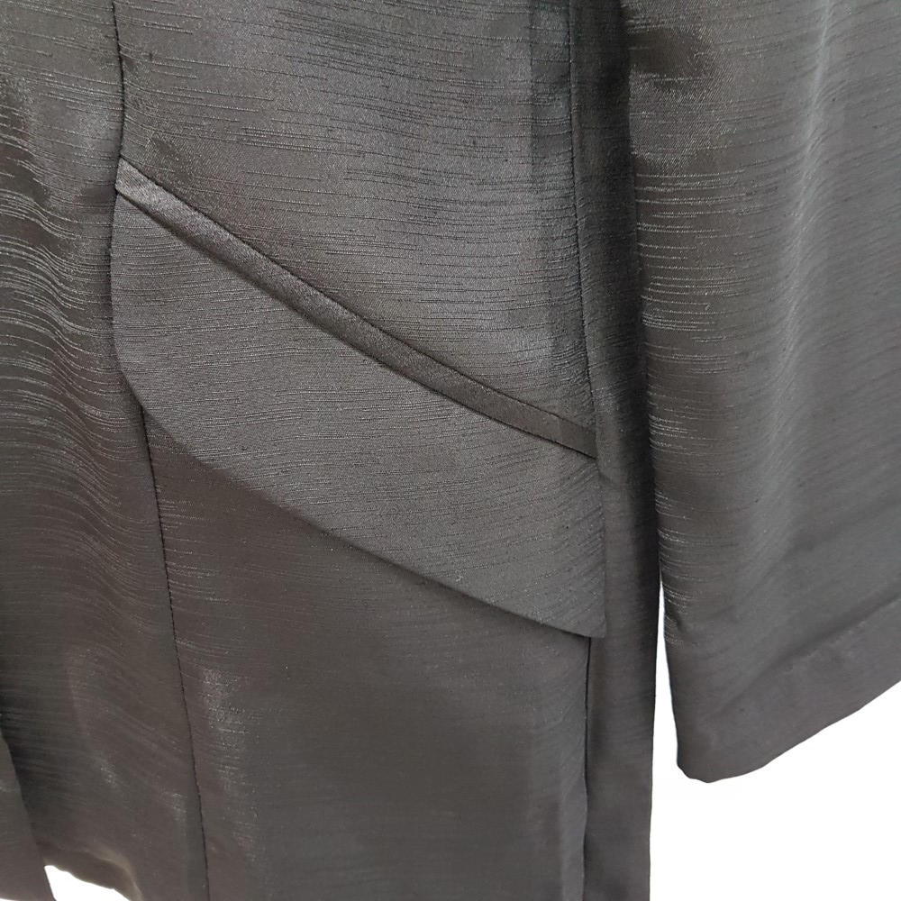 Veste de fêtes noire en tissu brillant - CANDA - taille 40 - Photo 5