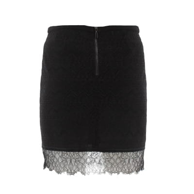 Jupe noire en dentelle - Femme - Etam - Taille 36 - Photo 1