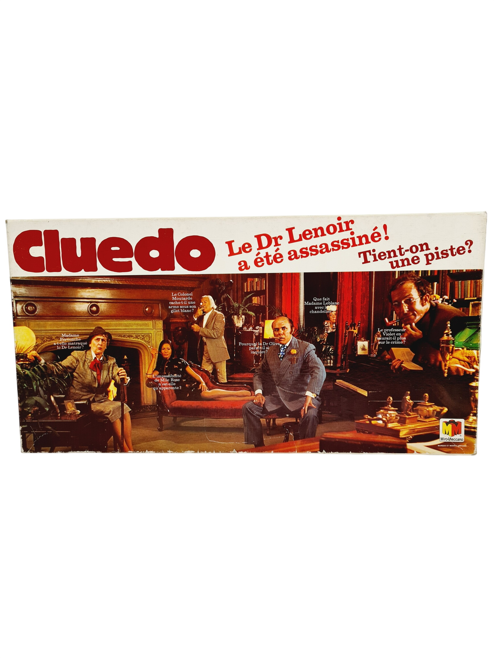 Acheter Jeu d'enquête ancien - Cluedo - Miro - 8 ans + - 15,00 € Jeu d'enquête ancien - Cluedo - Miro - 8 ans + - reconditionné disponible sur Label Emmaüs