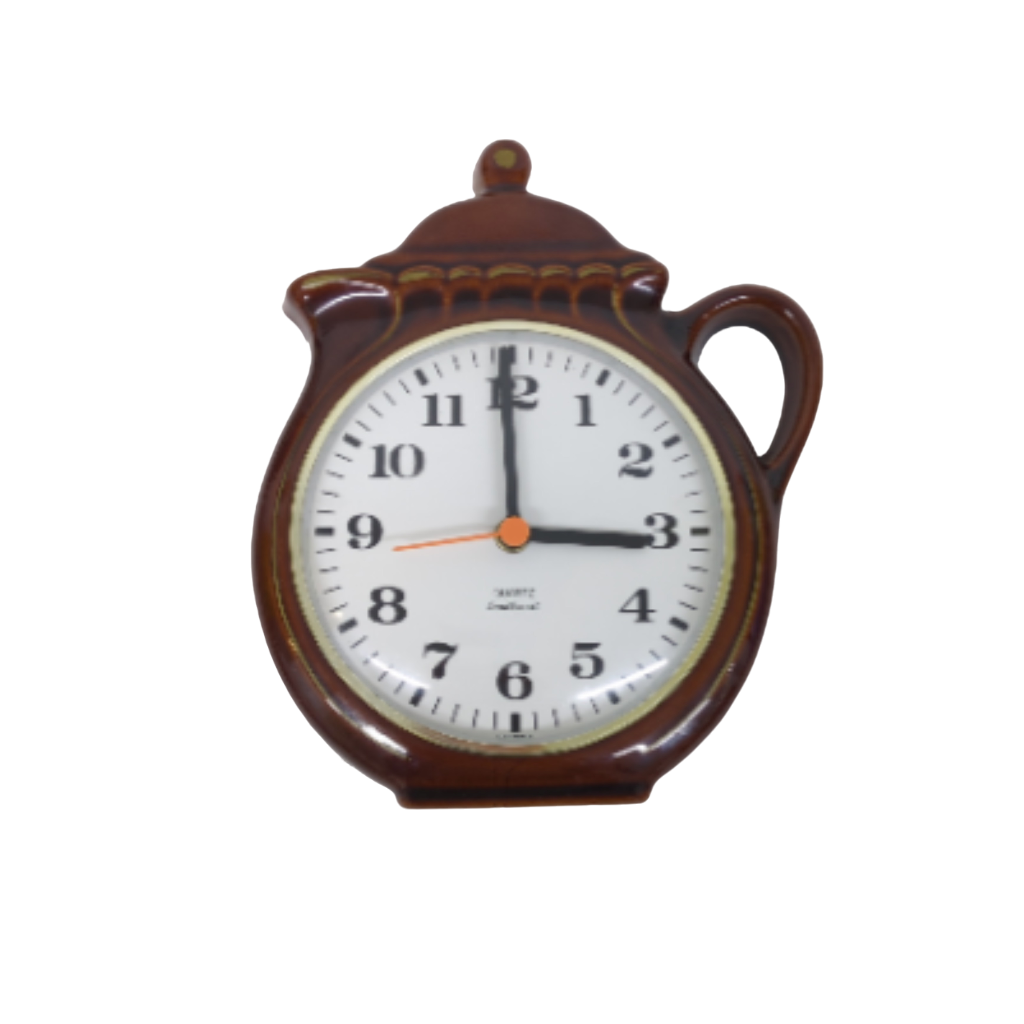 Horloge à quartz Handbemalt en céramique émaillée Très bon état -  reconditionné disponible sur Label Emmaüs