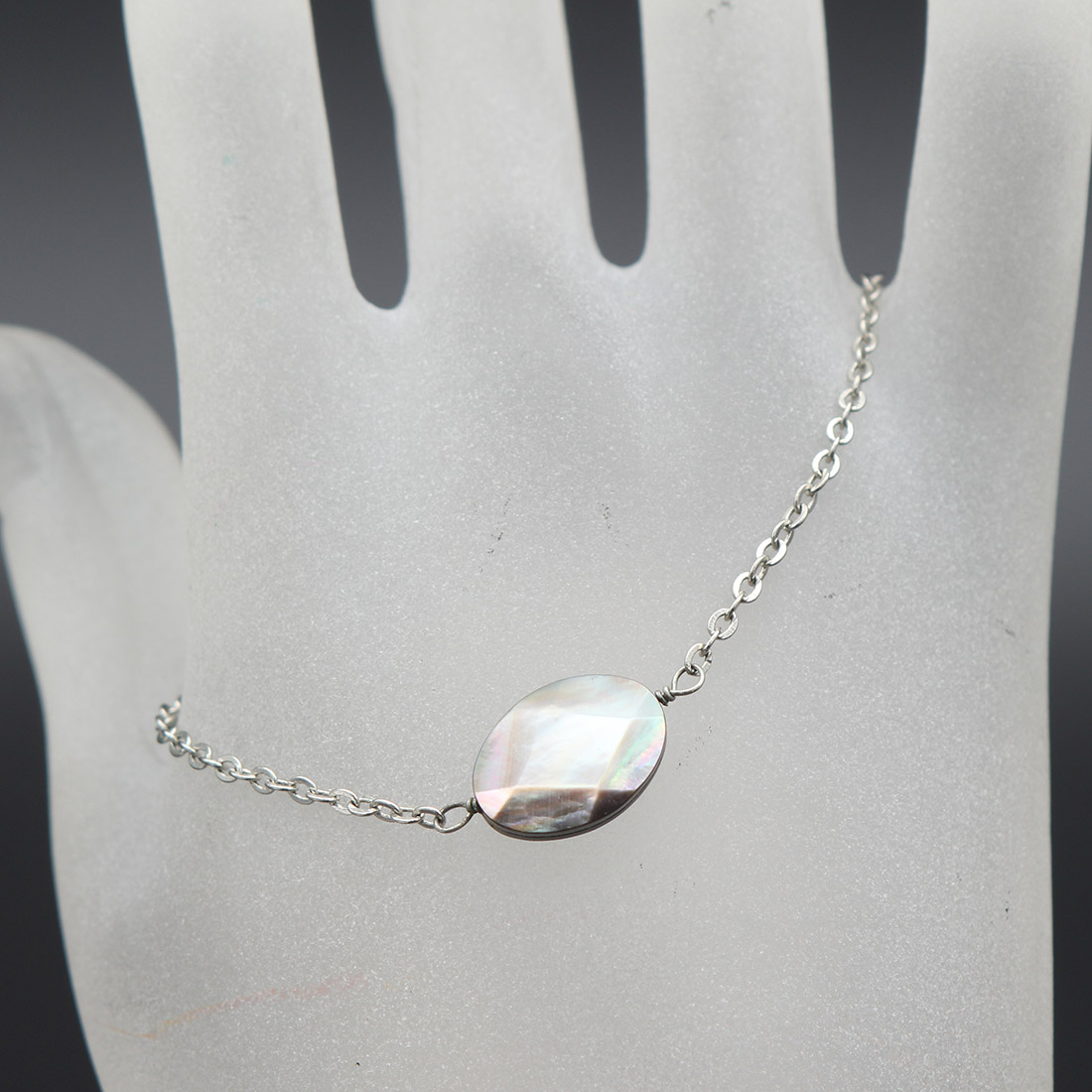 Ensemble bijoux nacre  - Vue 4 - 