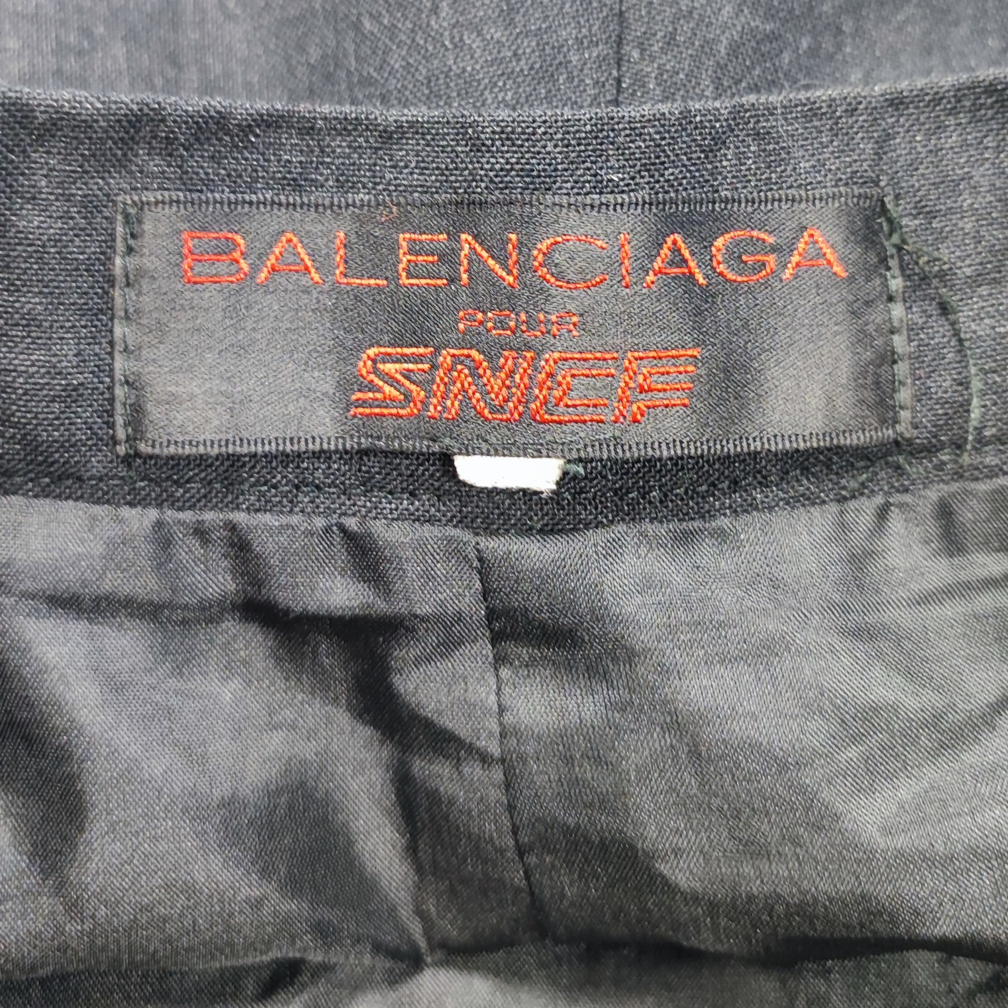 BALENCIAGA POUR SNCF - Pantalon bermuda vintage - 50 - Femme - Bon état - Photo 3