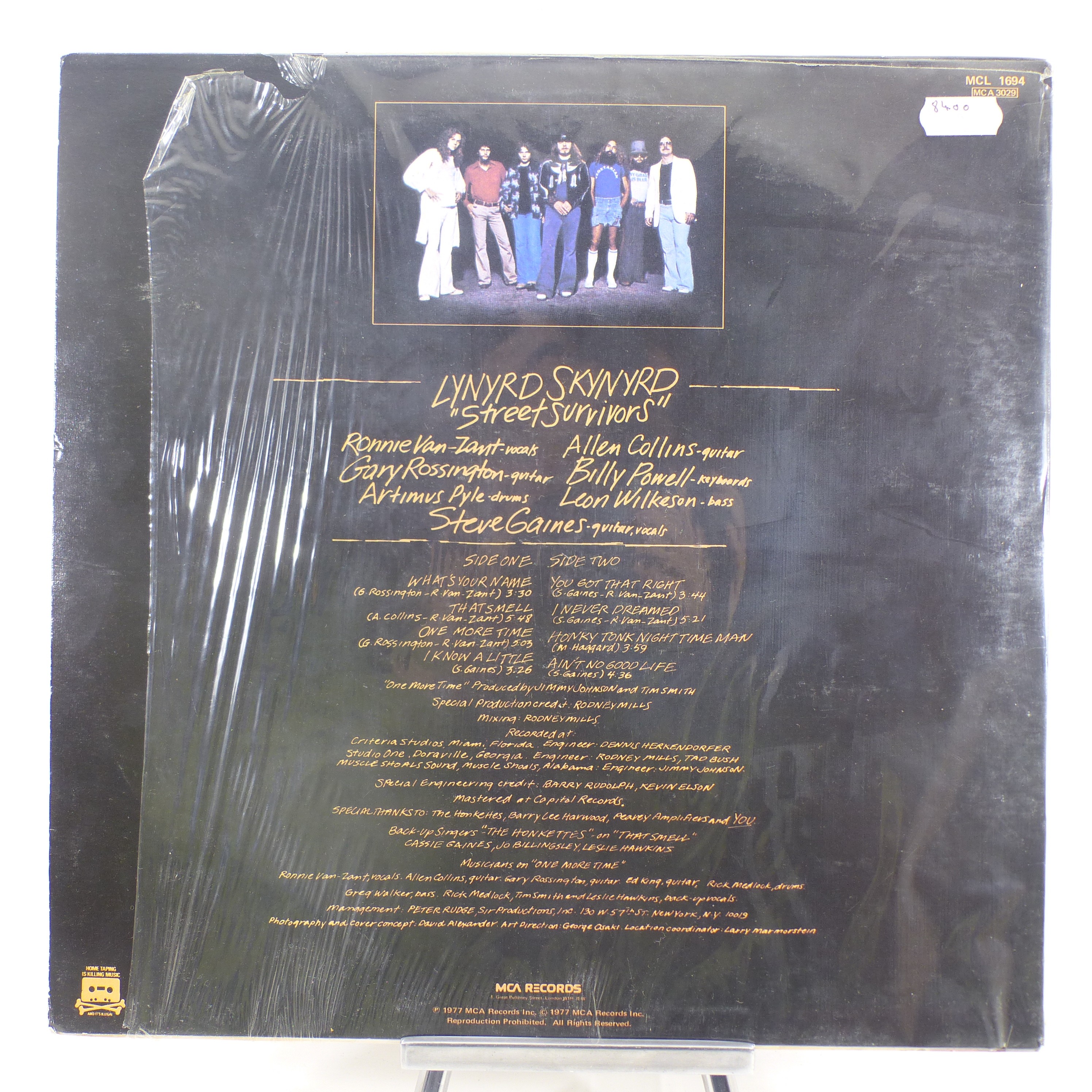 Voir photo 2 de Vinyle 33T Lynyrd Skynyrd / Street Survivors - MCA Records 1982 Vinyle 33T Lynyrd Skynyrd / Street Survivors - MCA Records 1982 - Vue 2 -