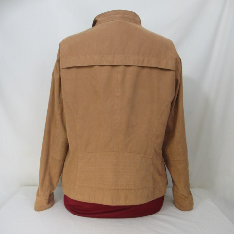 HF278 - Veste légère effet daim - Faber - Taille 46 Bon état - Vue 2 - 