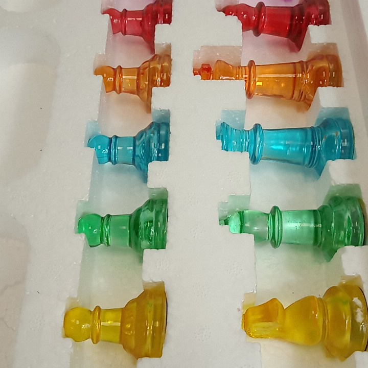 Échiquier en verre Très bon état - Vue 2 - 