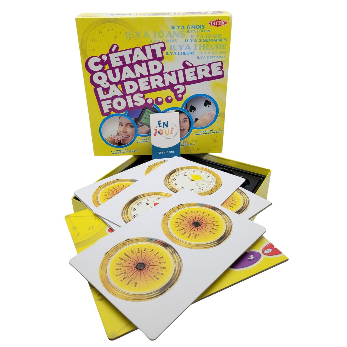 Voir photo 4 de Jeu de société - C'était quand la dernier fois ? Tactic - A partir de 8 ans. Jeu de société - C'était quand la dernier fois ? Tactic - A partir de 8 ans. Très bon état - Vue 4 -