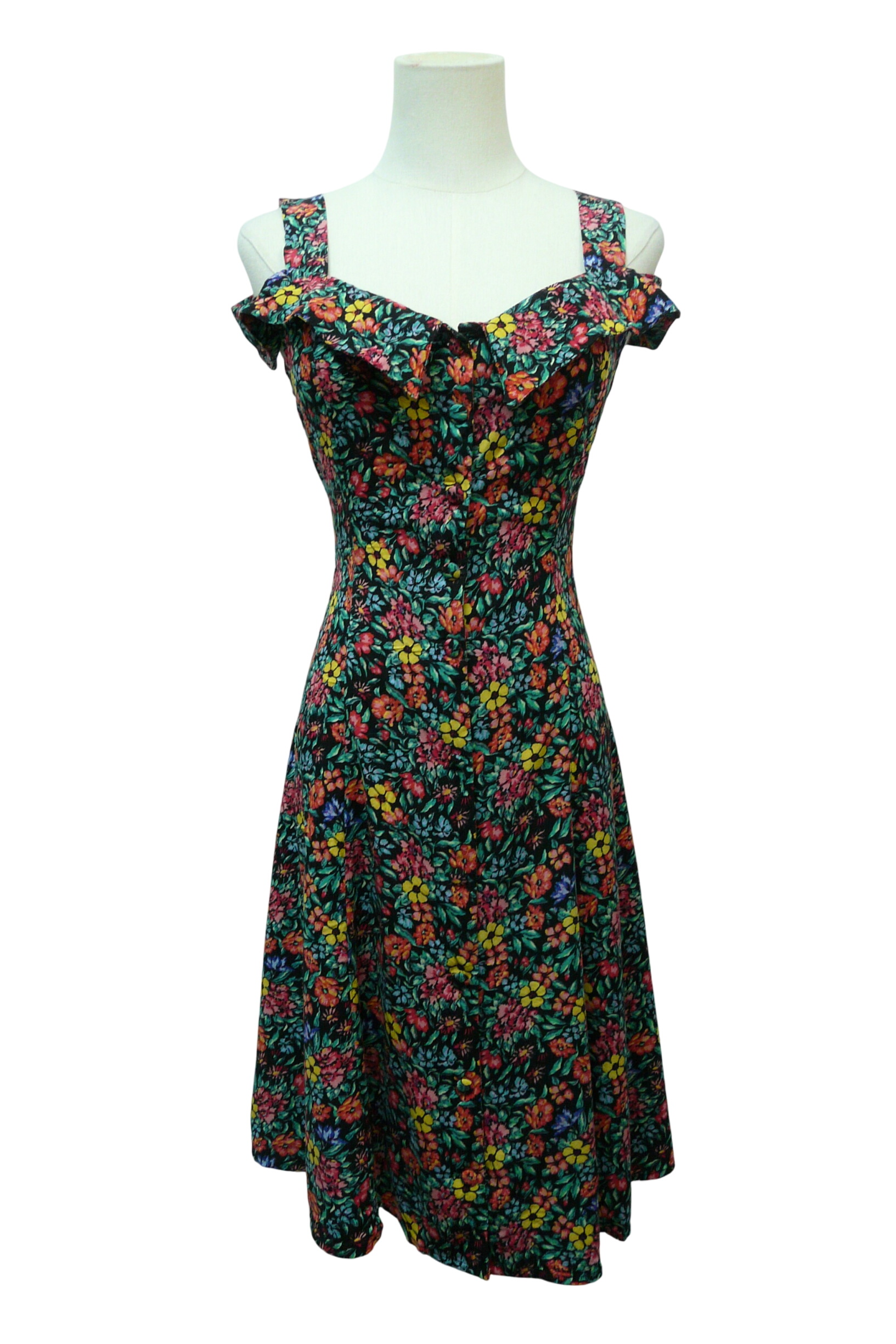 RF363 - Robe fleurie - Casual - Taille S - Mango - Modalova