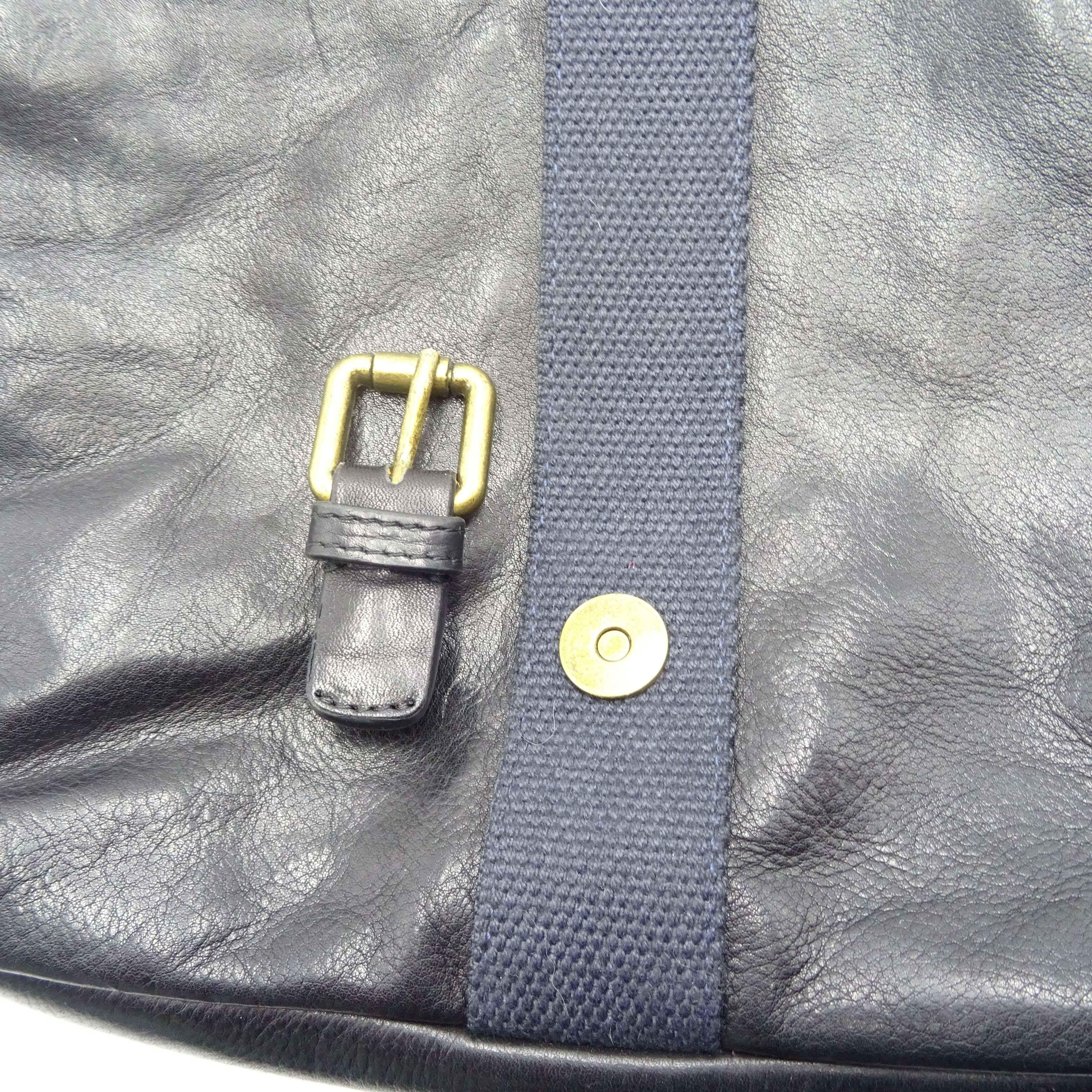 Sac à bandoulière en cuir LE TANNEUR - Photo 5