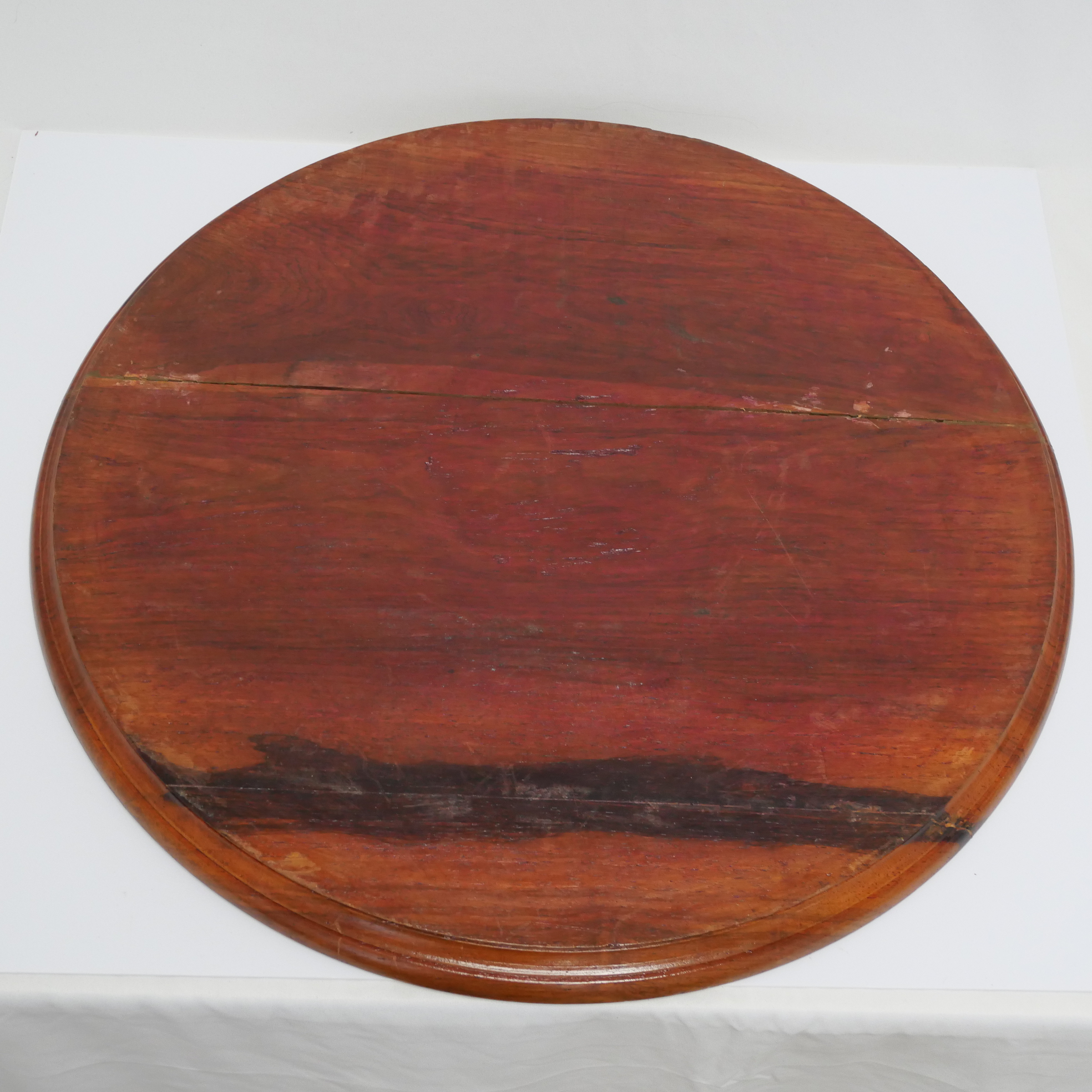 Jeu de solitaire en bois sculpté et billes en pierres naturelles et semi-précieuses Bon état - Vue 3 - 