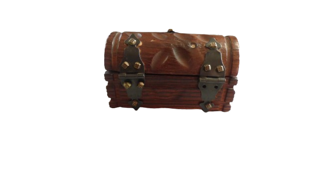 Coffret de rangement en bois - Photo 1