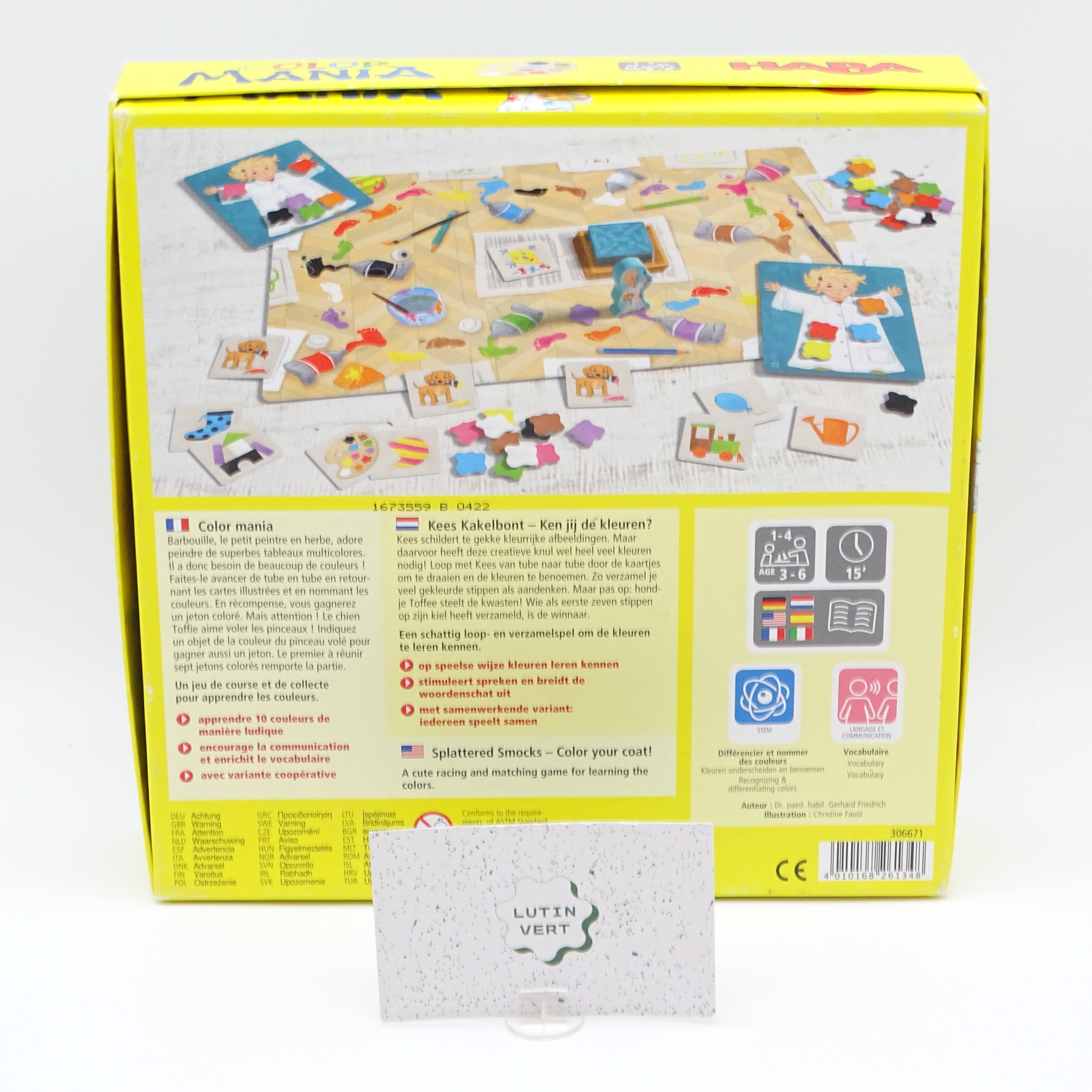 Color Mania d'occasion HABA - Dès 3 ans | Ref 13850 Bon état - Vue 3 - 