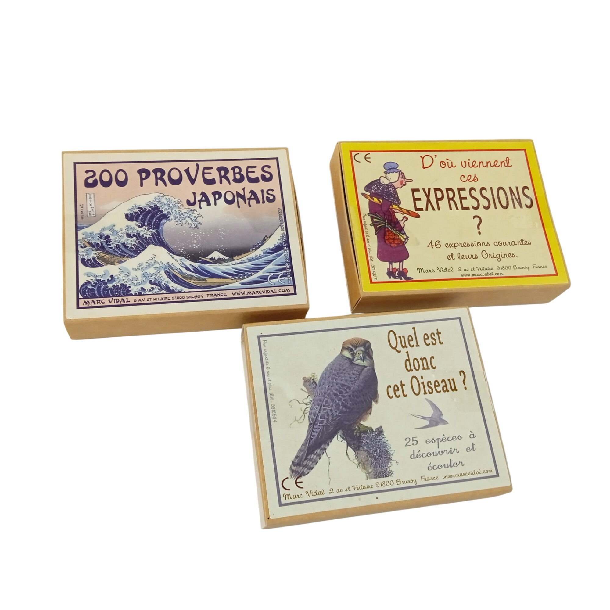 Acheter Lot de 3 jeux MARC VIDAL Très bon état - 16,00 € Lot de 3 jeux MARC VIDAL Très bon état - reconditionné disponible sur Label Emmaüs