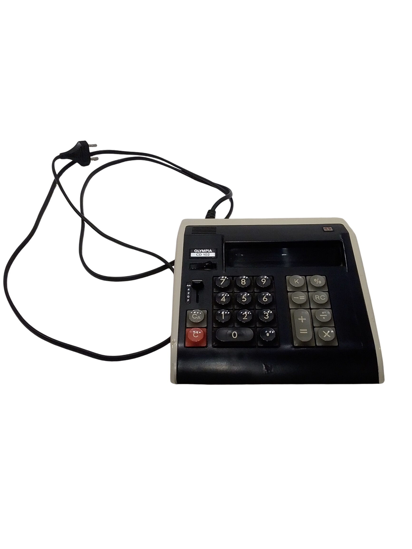 Calculatrice CD102 Olympia Bon état -  reconditionné disponible sur Label Emmaüs