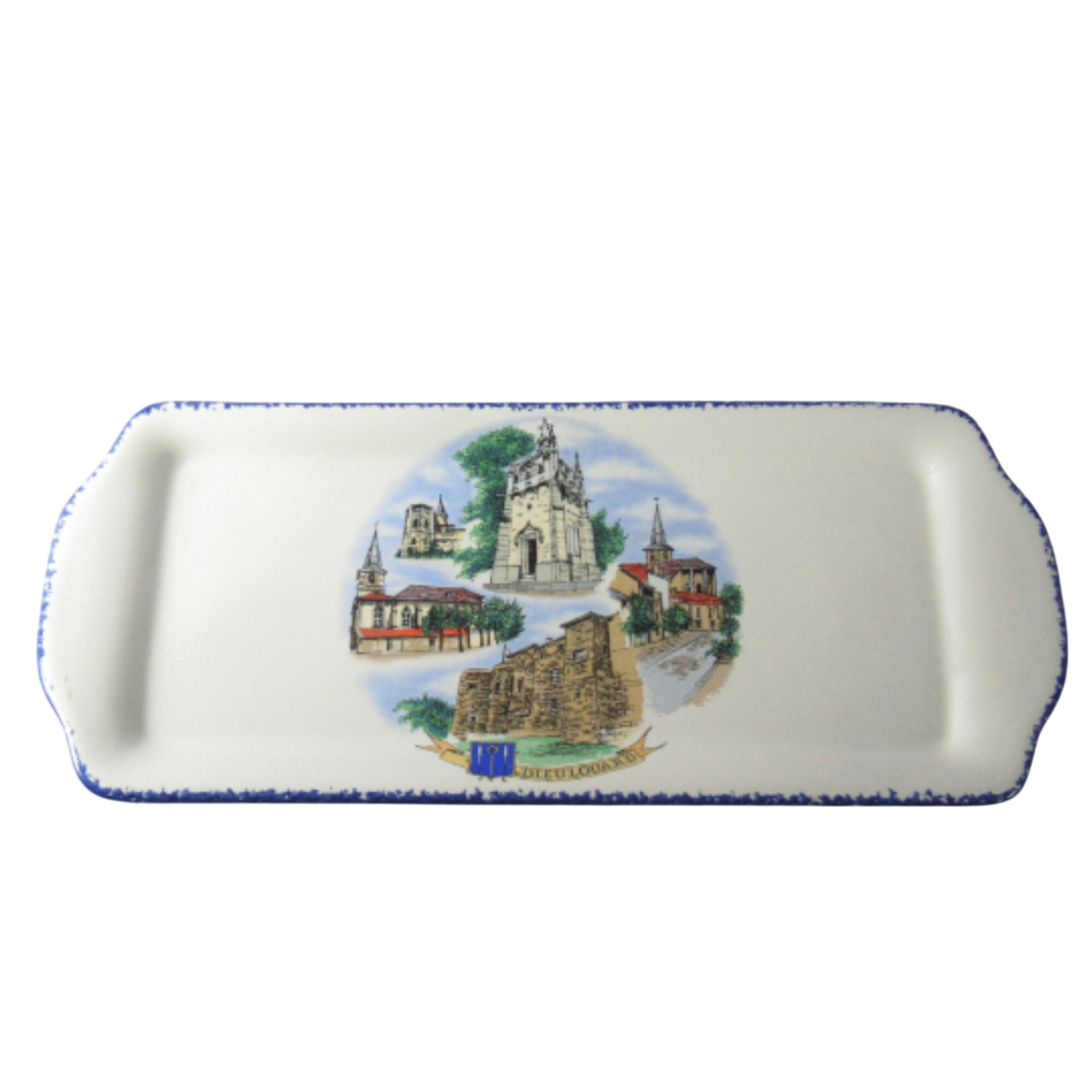 Acheter Plat à cake souvenir "Dieulouard" Nem France Très bon état - 19,00 € Plat à cake souvenir "Dieulouard" Nem France Très bon état - reconditionné disponible sur Label Emmaüs