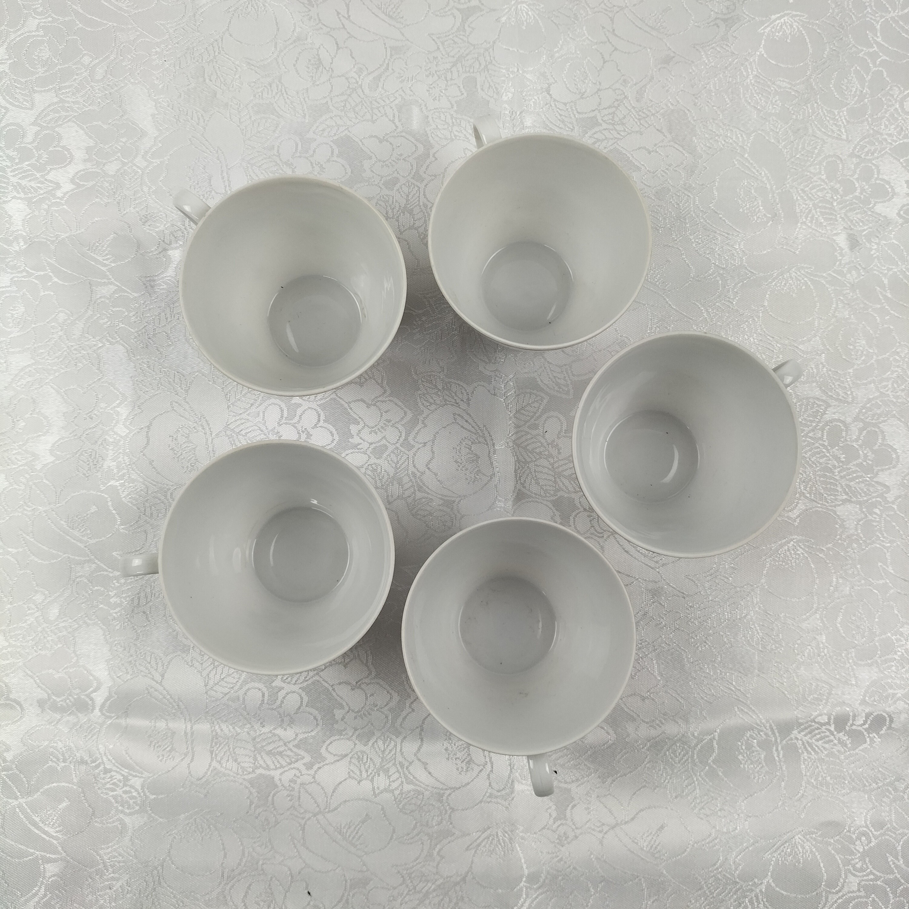 Service à café rose en porcelaine "Seltmann Weiden Bavaria"  Bon état - Vue 10 - 